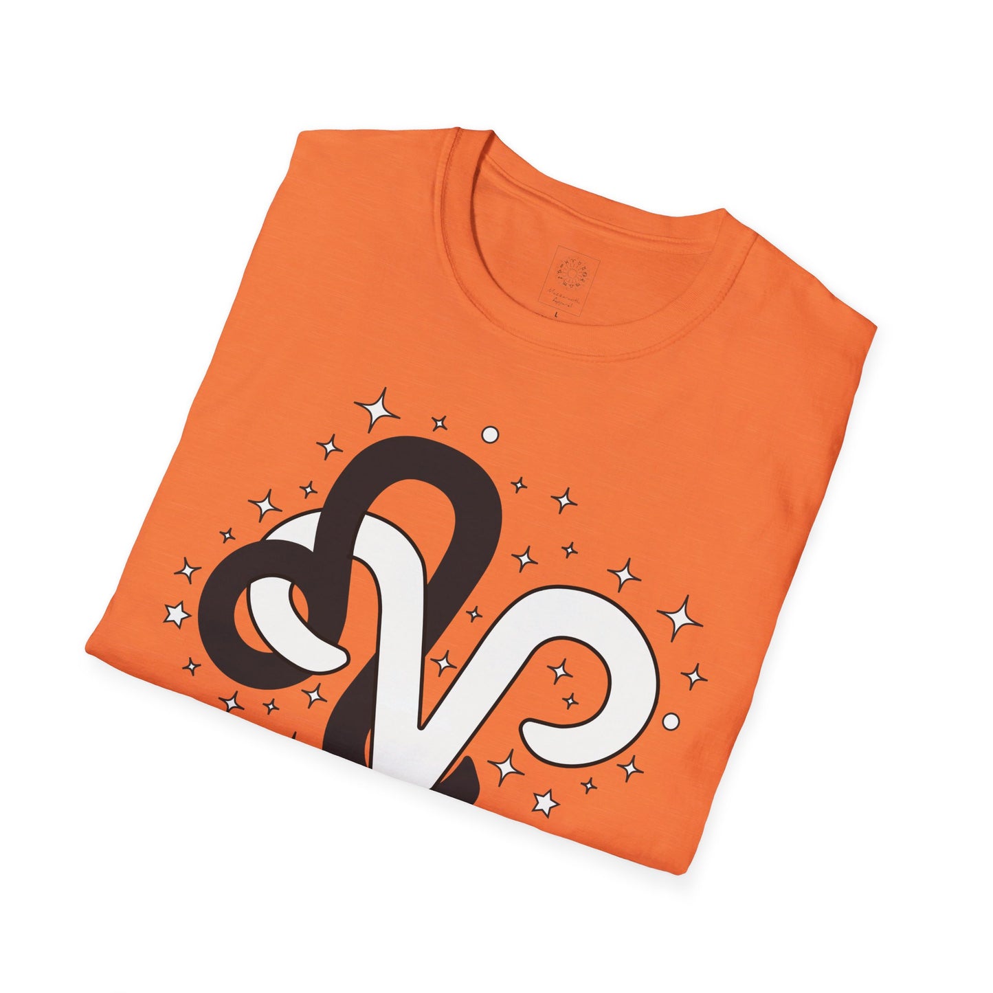 Astrology Symbol Unisex T-Shirt Leo Aries Love Description