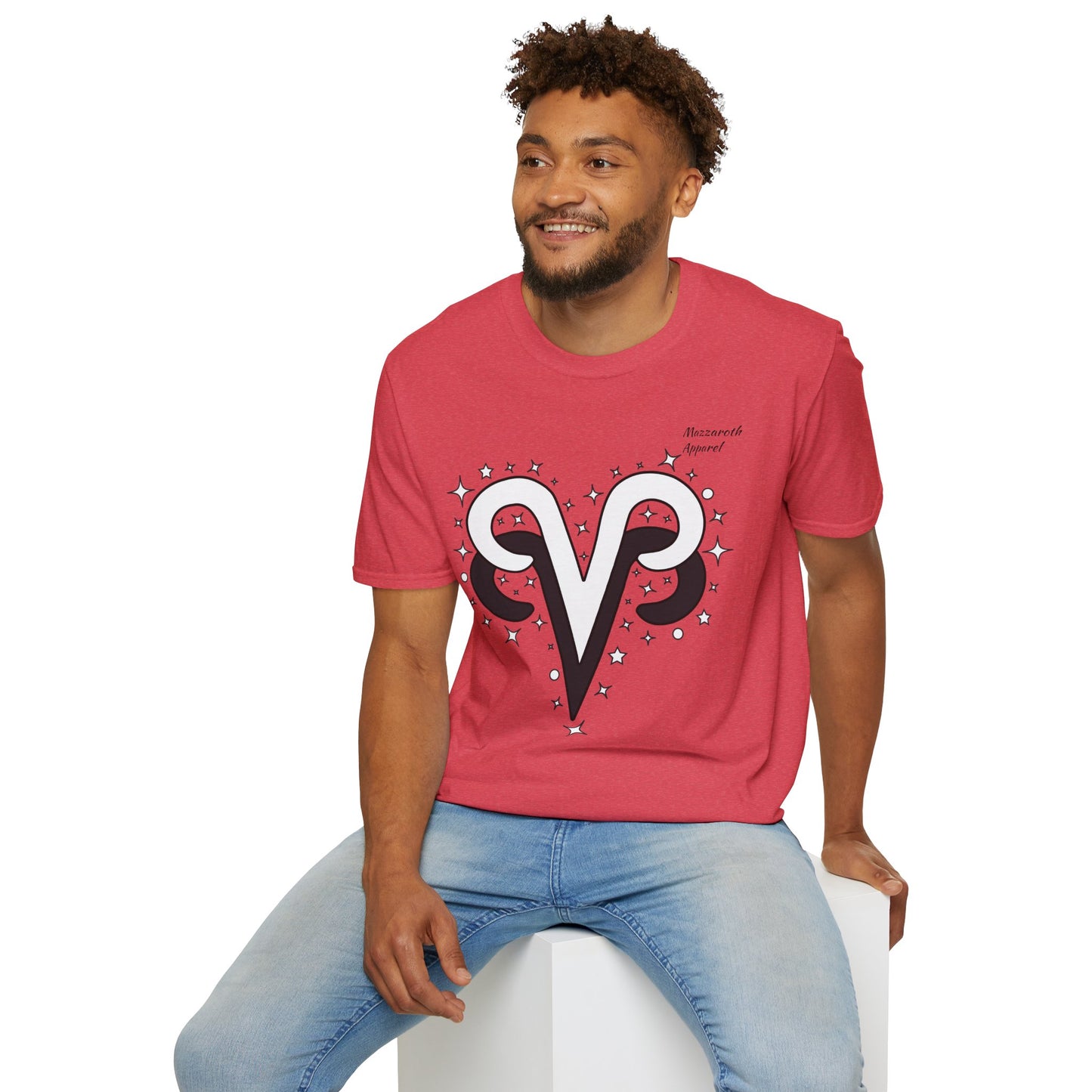 Zodiac Pairing Aries and Aries Astrology Unisex Tee with Love Description