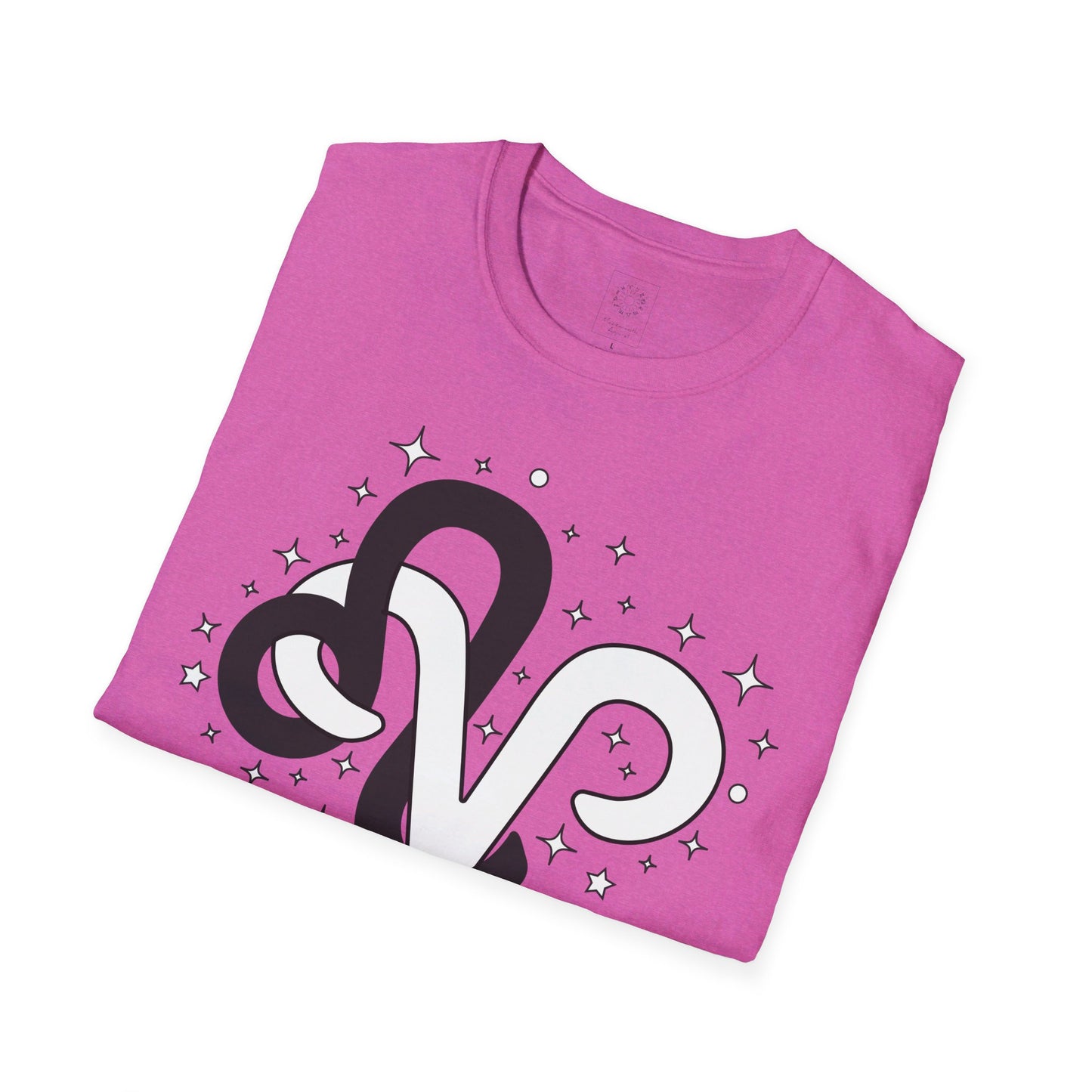 Astrology Symbol Unisex T-Shirt Leo Aries Love Description