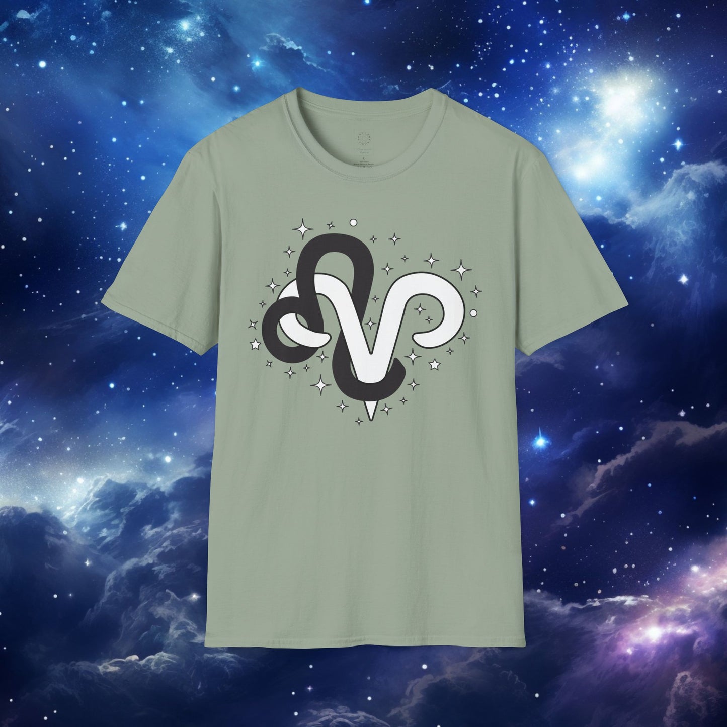 Astrology Symbol Unisex T-Shirt Leo Aries Love Description