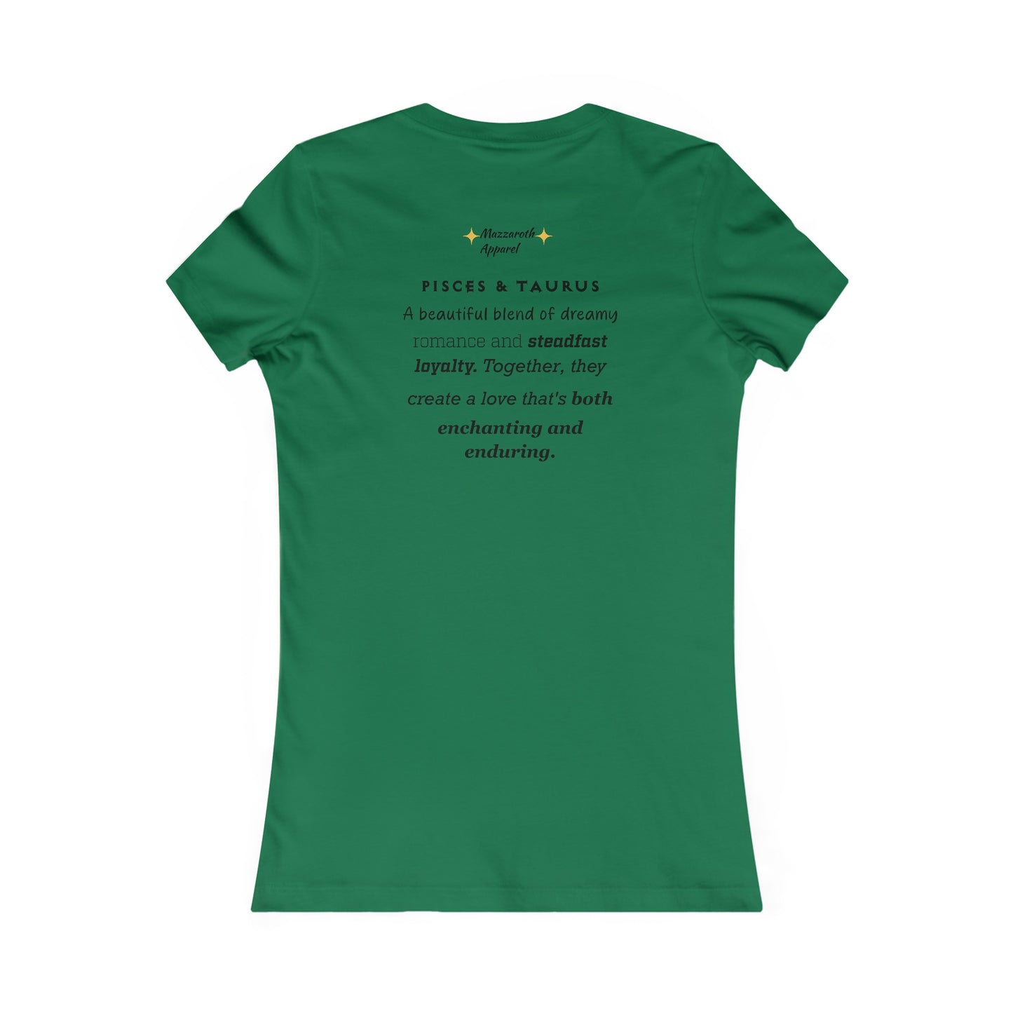 Women's Favorite Tee Pisces/Taurus Couples Shirt