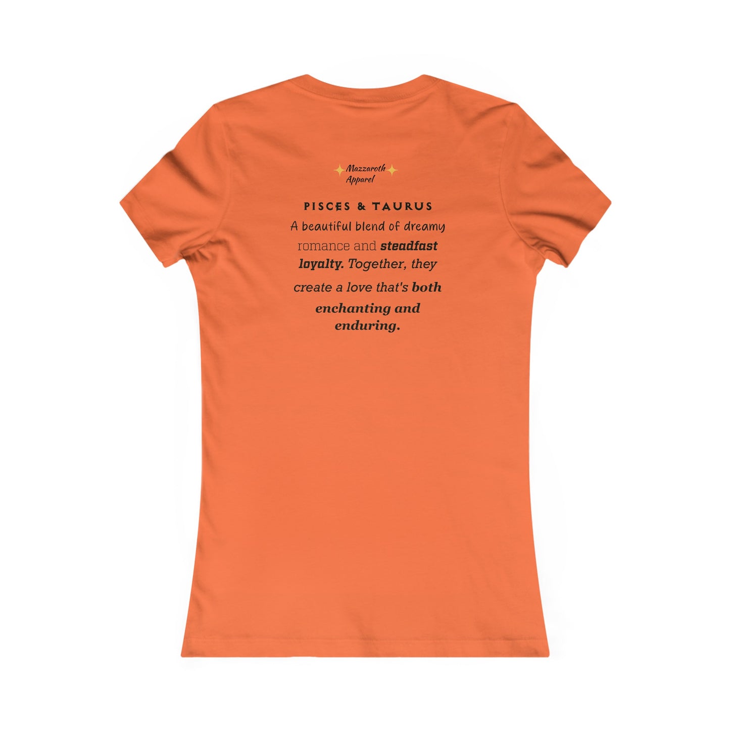 Women's Favorite Tee Pisces/Taurus Couples Shirt