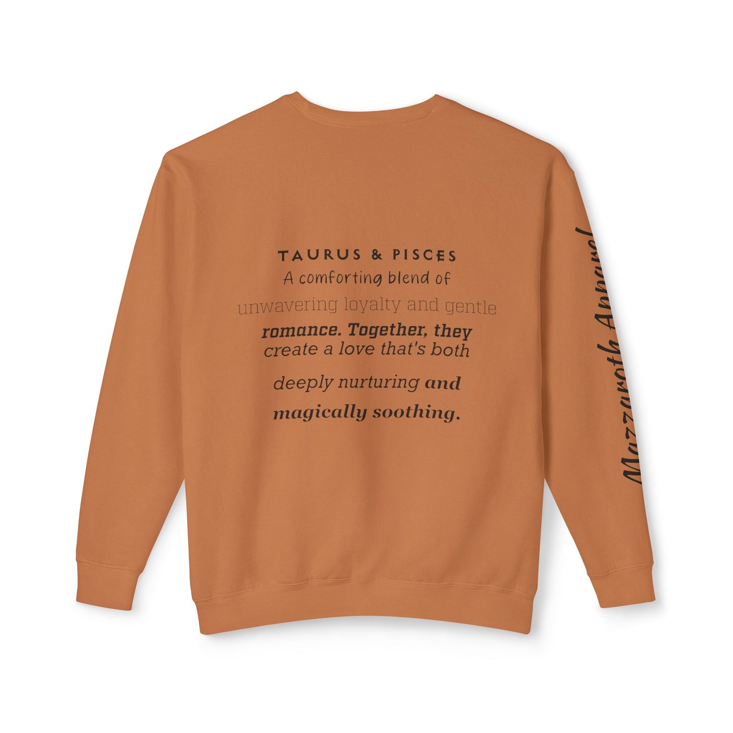 Astrology Unisex Sweatshirt - Taurus/Pisces Love Symbols