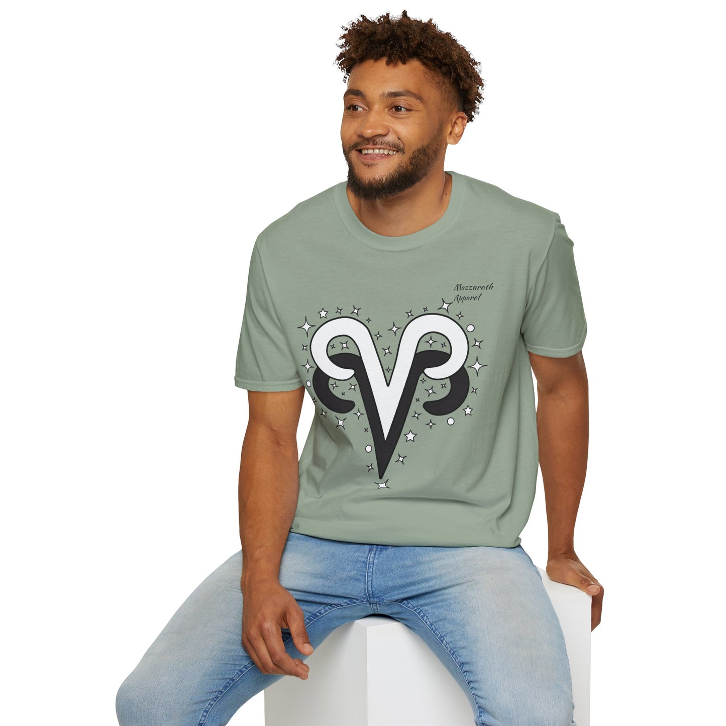 Zodiac Pairing Aries and Aries Astrology Unisex Tee with Love Description