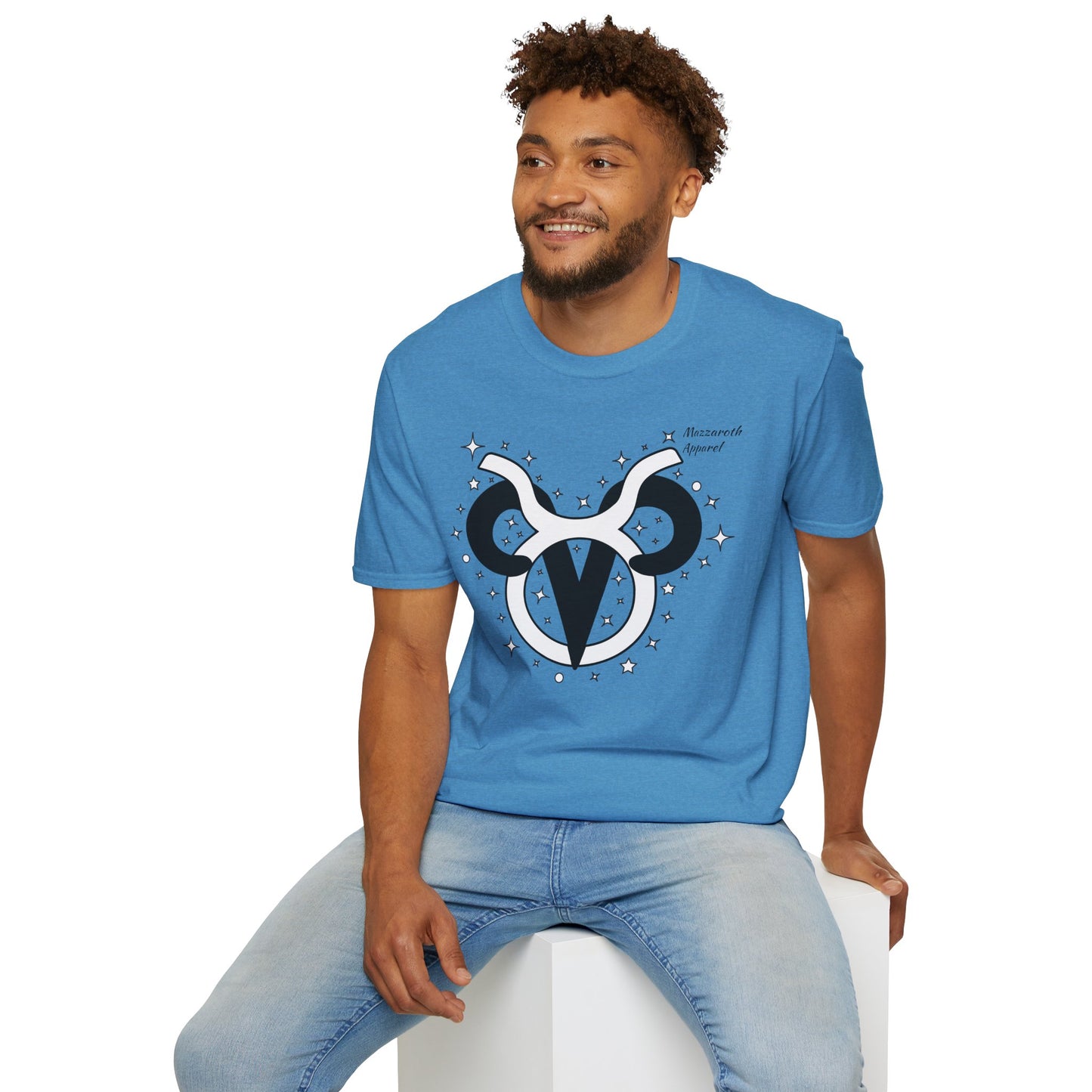 Zodiac Pairing Aries and Taurus Astrology Unisex Tee with Love Description 2