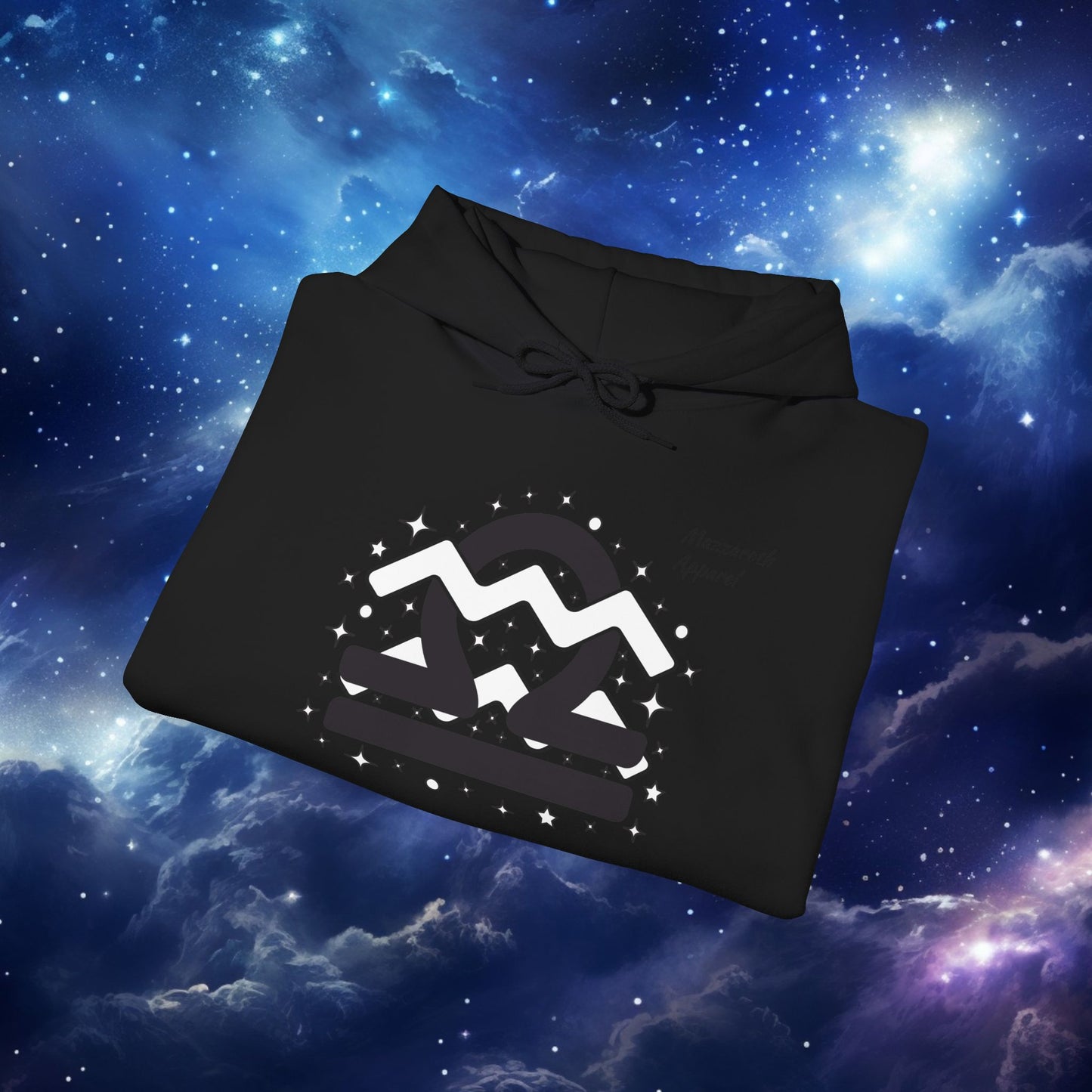 Astrology Zodiac Hoodie - Libra and Aquarius Love Description