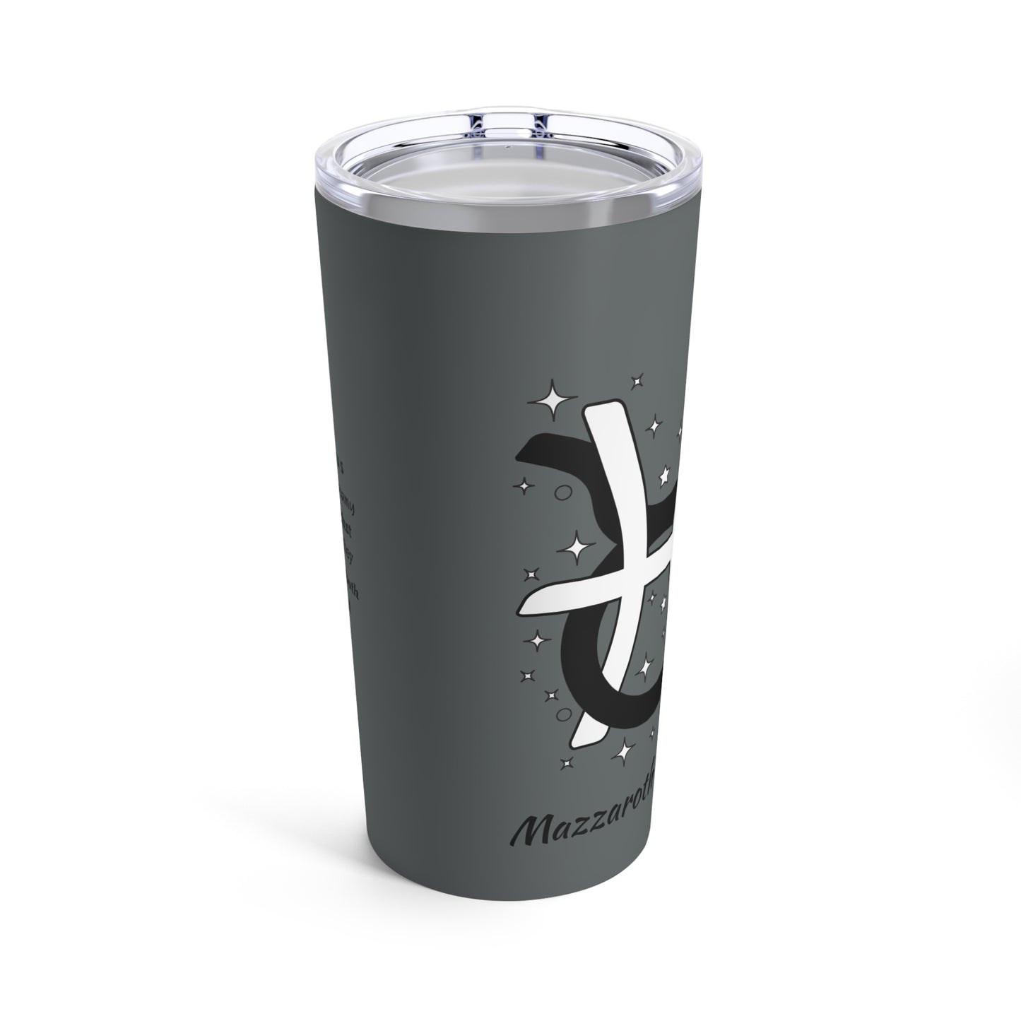 Zodiac Tumbler 20oz - Taurus/Pisces Intertwine Design
