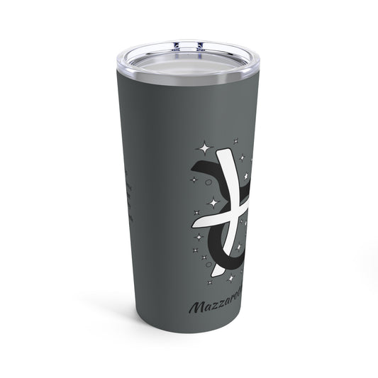 Zodiac Tumbler 20oz - Taurus/Pisces Intertwine Design