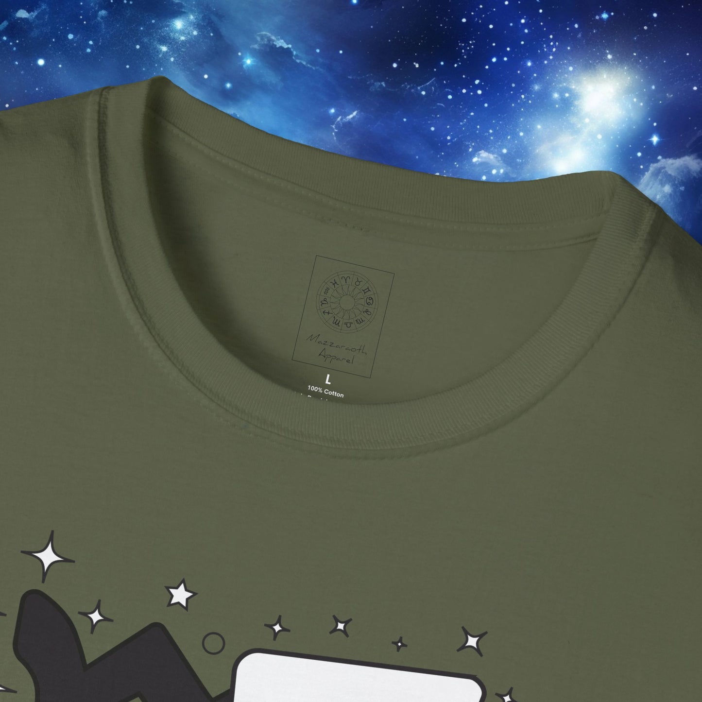 Astrology Zodiac Unisex Softstyle T-Shirt Scorpio and Sagittarius with Love Description