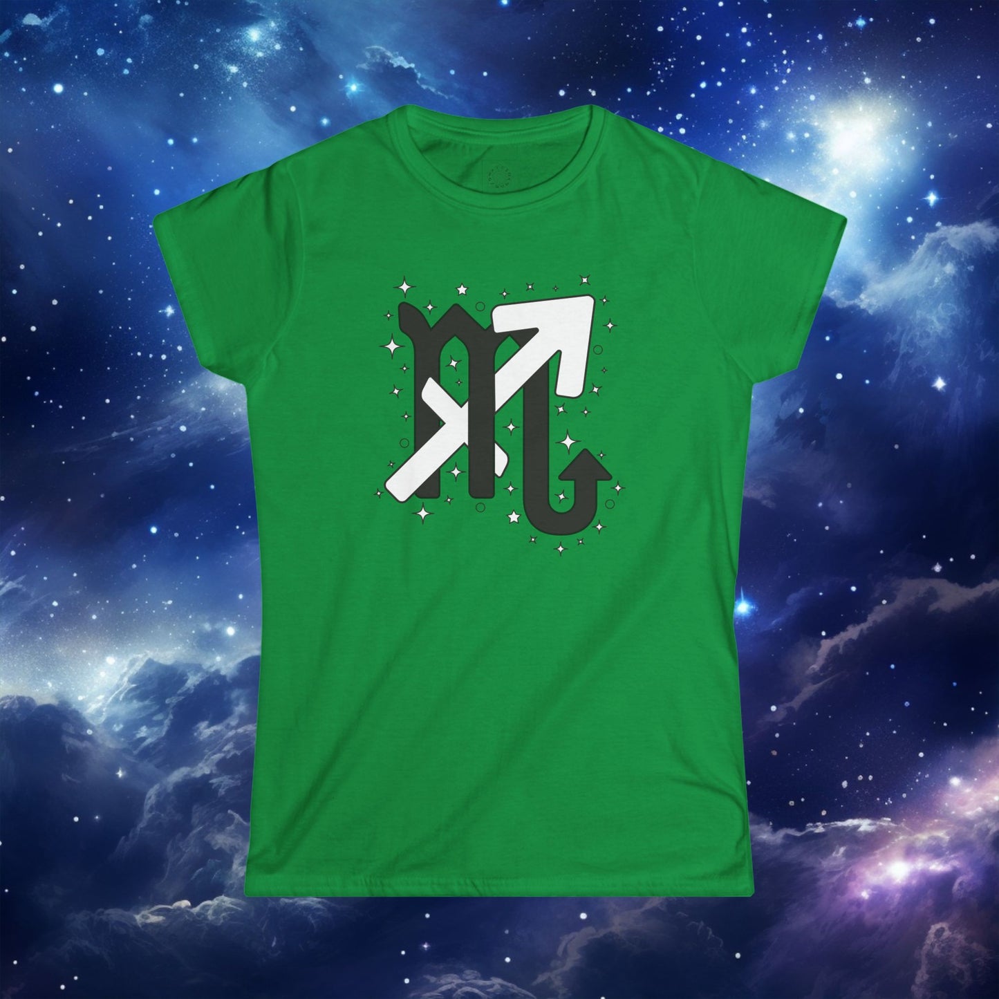 Astrology Zodiac Women's Softstyle Tee Scorpio and Sagittarius with Love Description