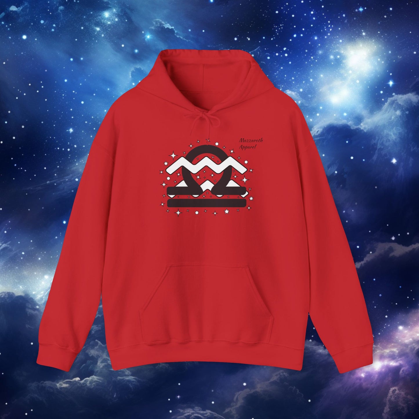 Astrology Zodiac Hoodie - Libra and Aquarius Love Description