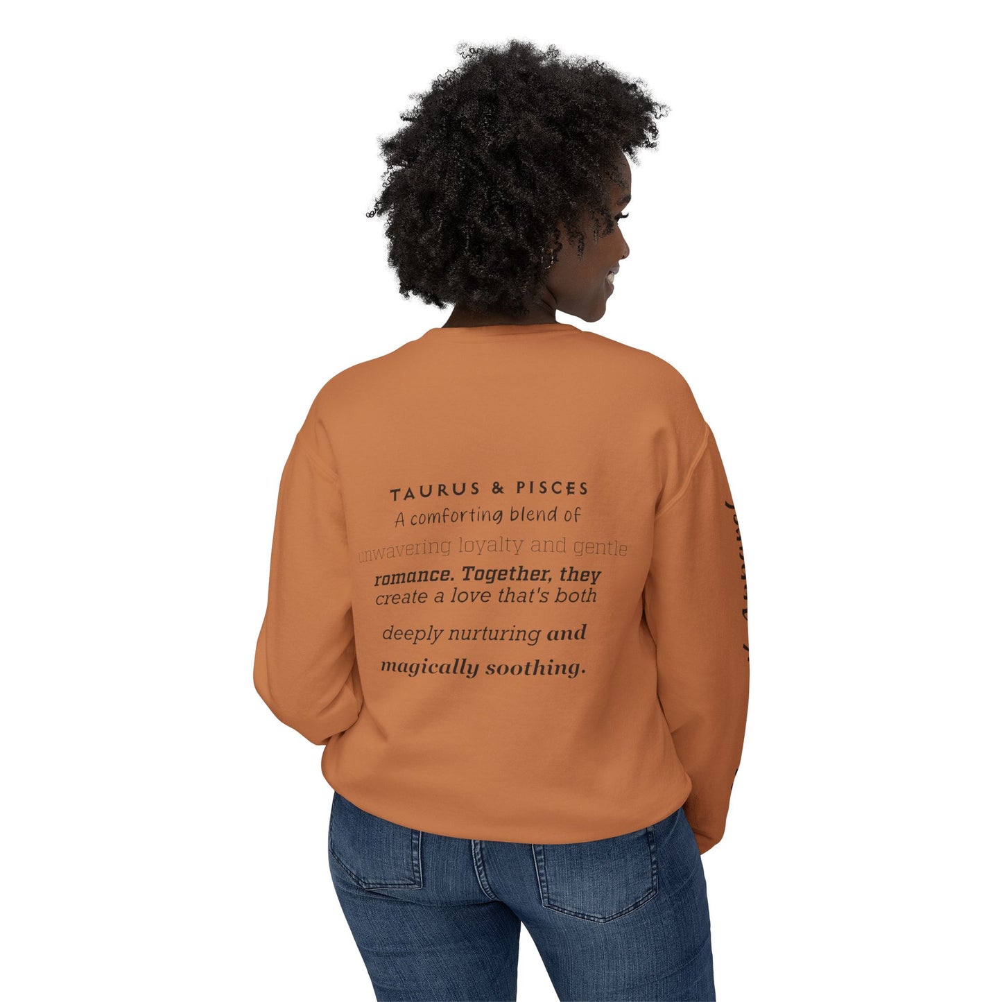 Astrology Unisex Sweatshirt - Taurus/Pisces Love Symbols