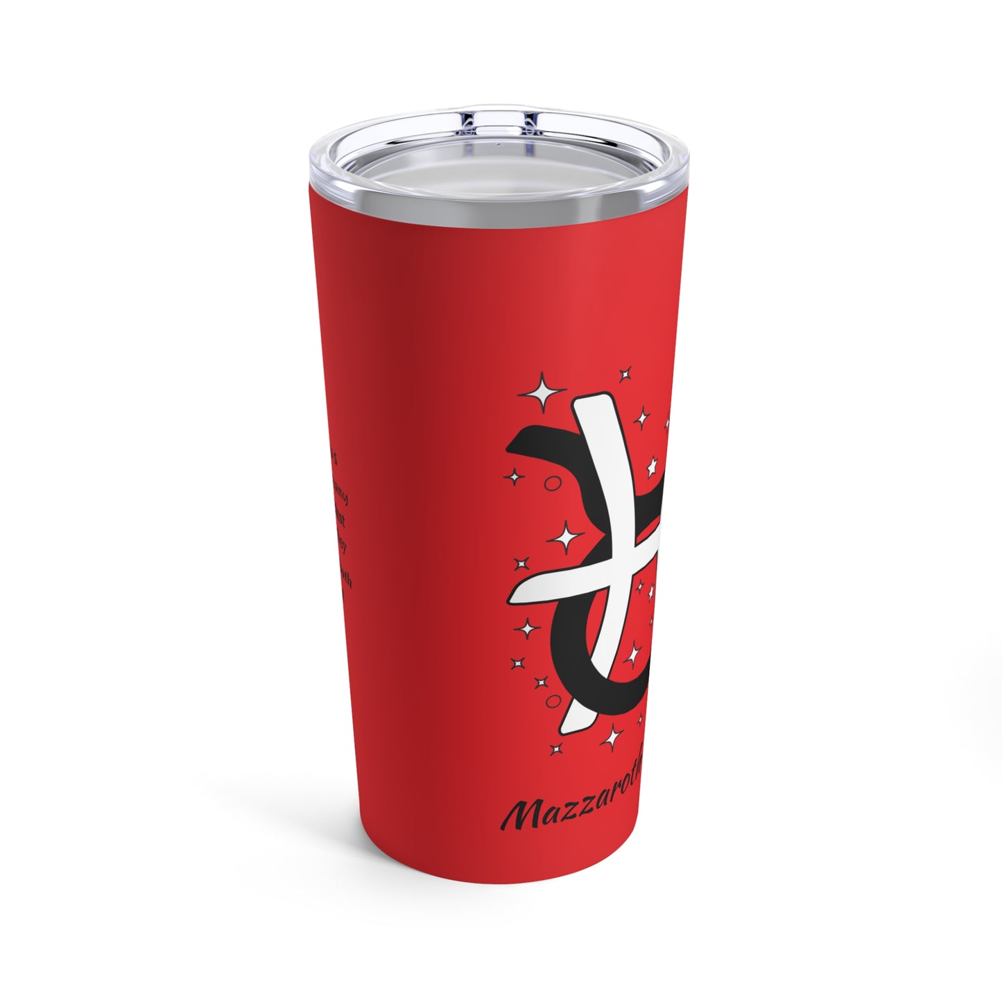 Zodiac Tumbler 20oz - Taurus/Pisces Intertwine Design
