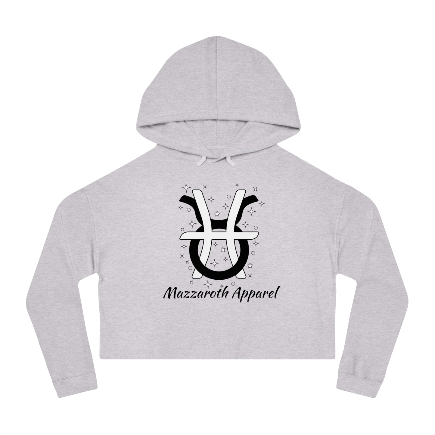 Cropped Hoodie Taurus Pisces Love Description Sweatshirt