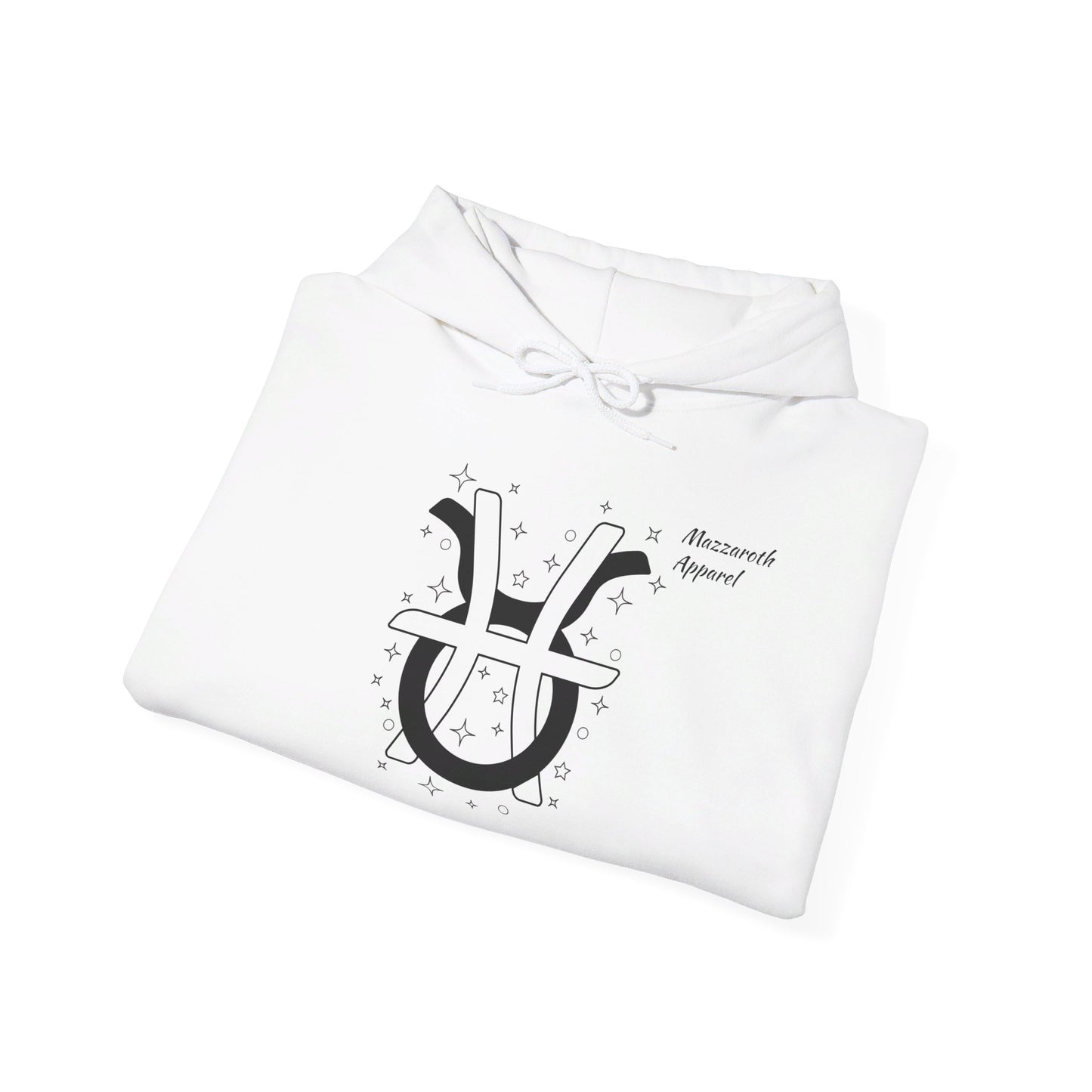 Couples Zodiac Hoodie with Taurus and Pisces Design 2