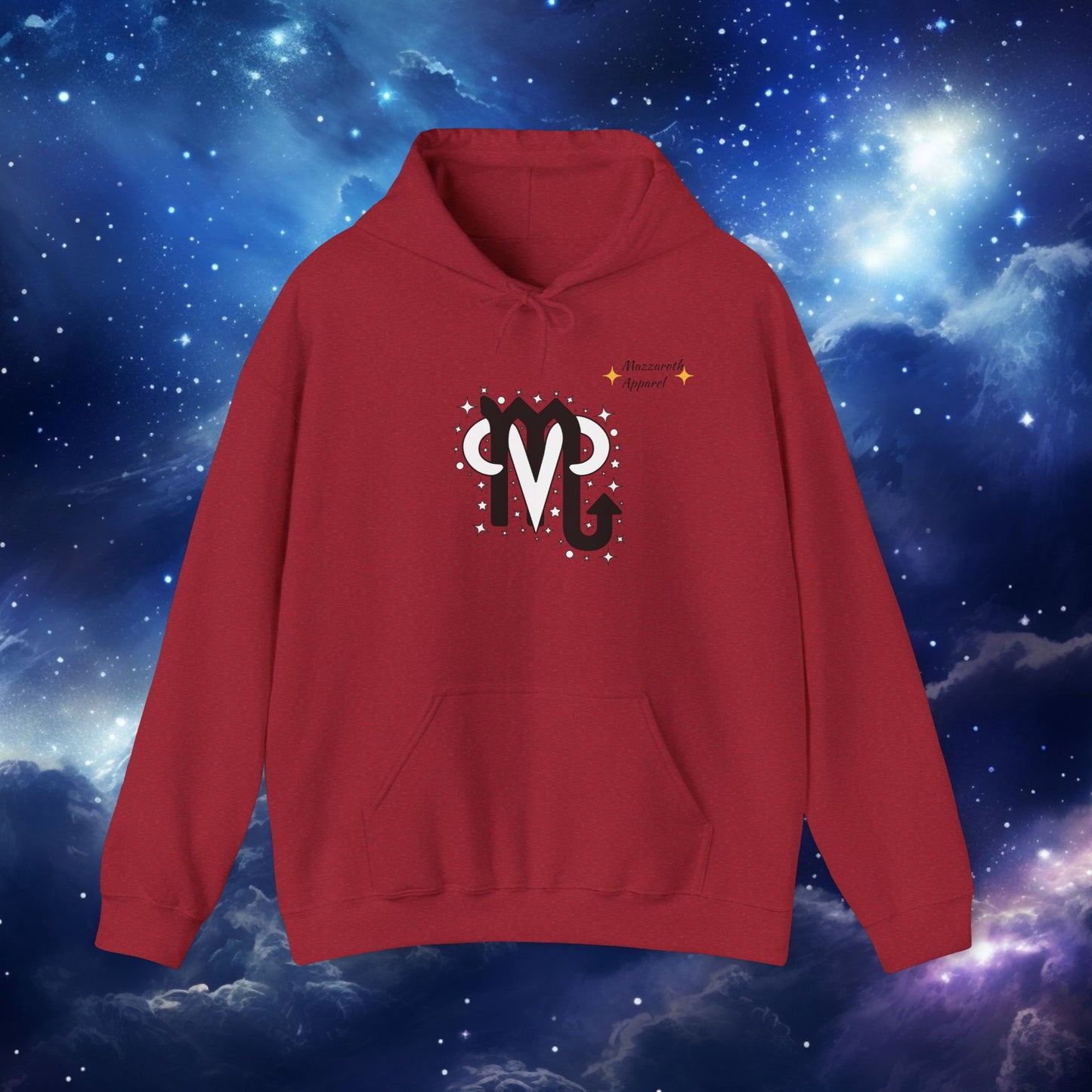 Astrology Zodiac Paring Unisex Hoodie Sweatshirt -Scorpio& Aries 2