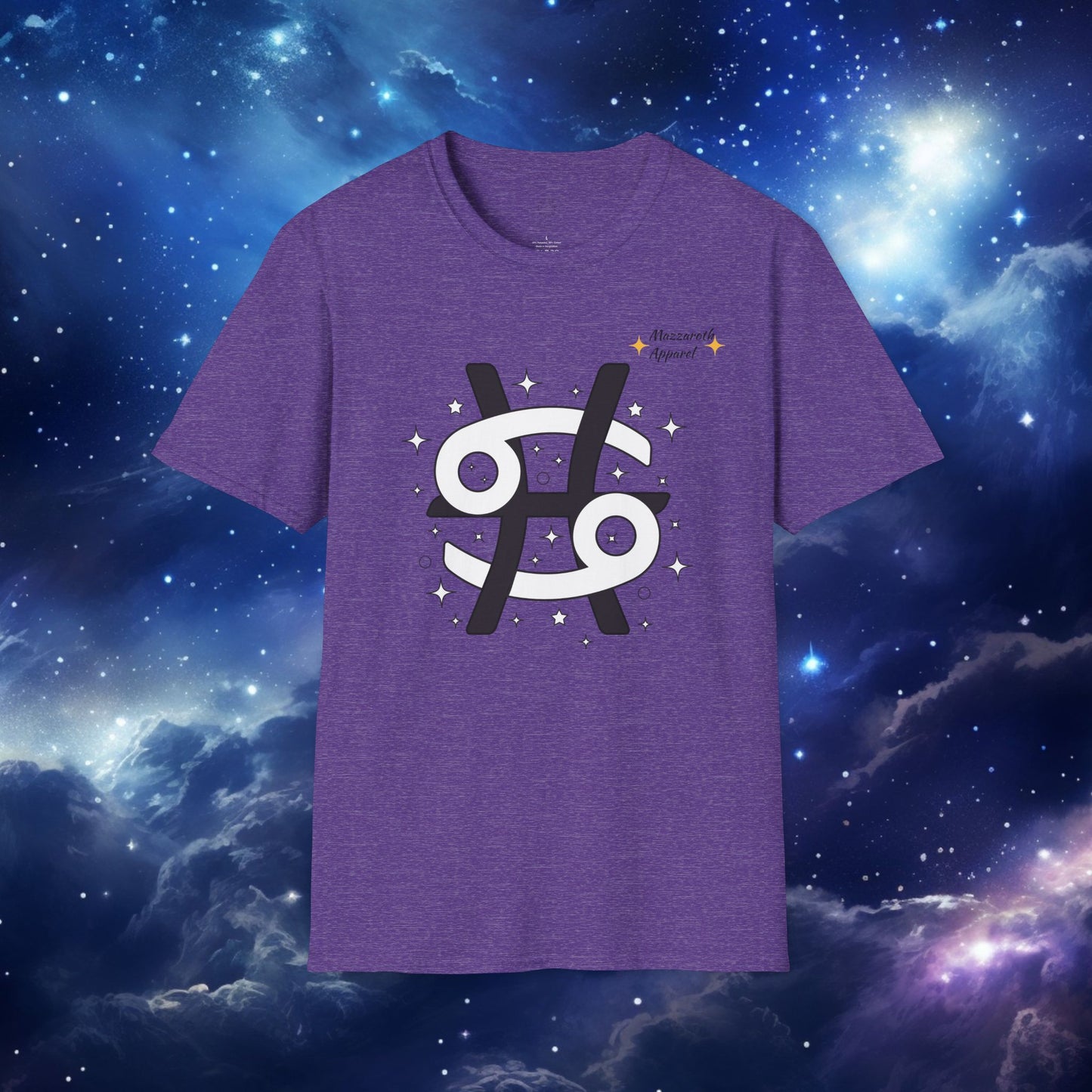 Pisces Cancer Astrology Unisex Tee, Zodiac Inspired T-shirt, Custom Personalized Tee, Sweetest Day Gift for Him