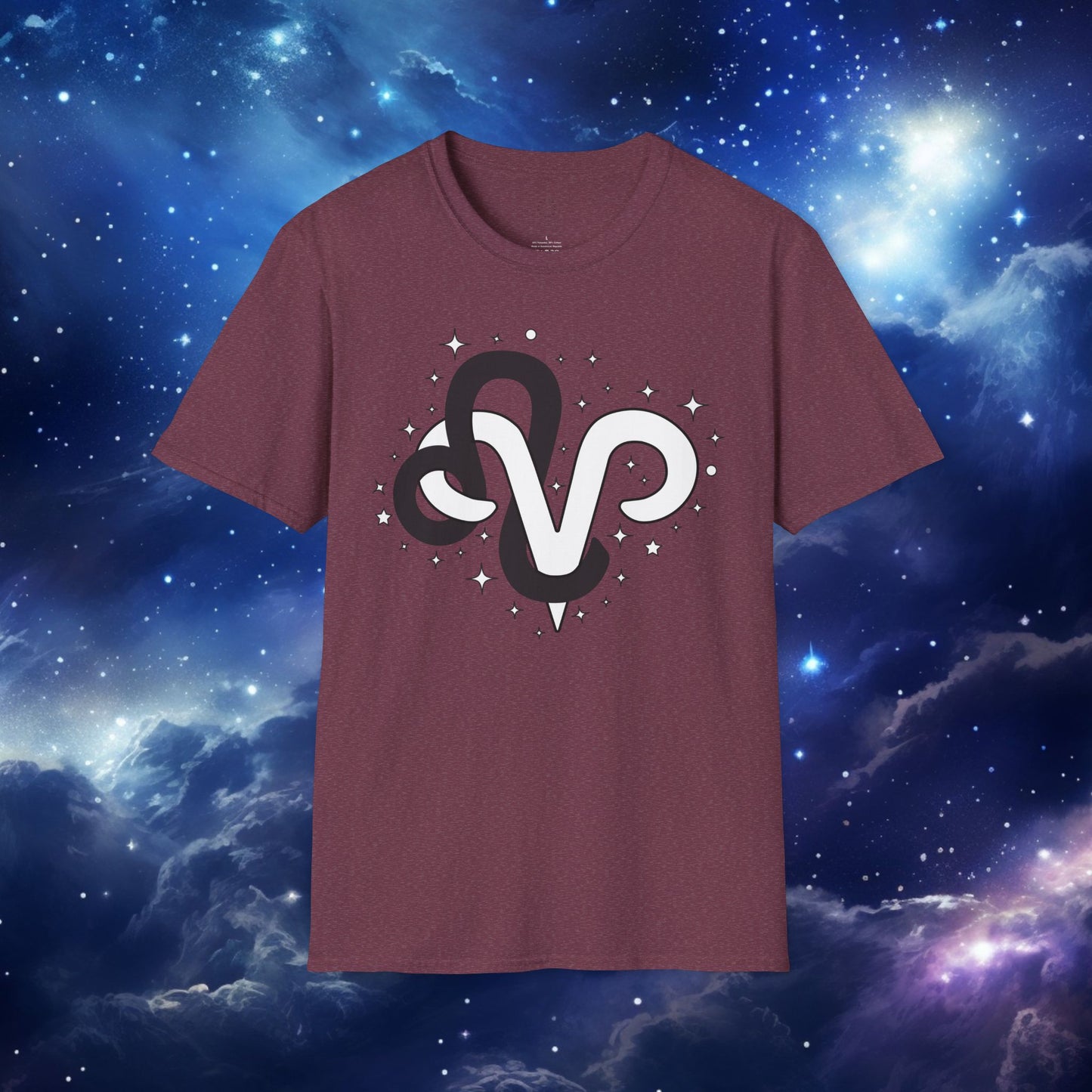 Astrology Symbol Unisex T-Shirt Leo Aries Love Description
