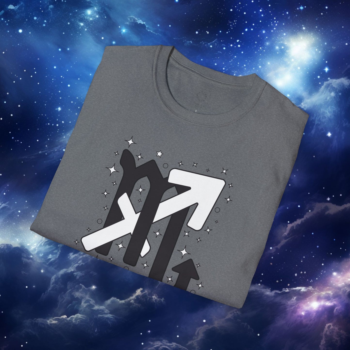Astrology Zodiac Unisex Softstyle T-Shirt Scorpio and Sagittarius with Love Description