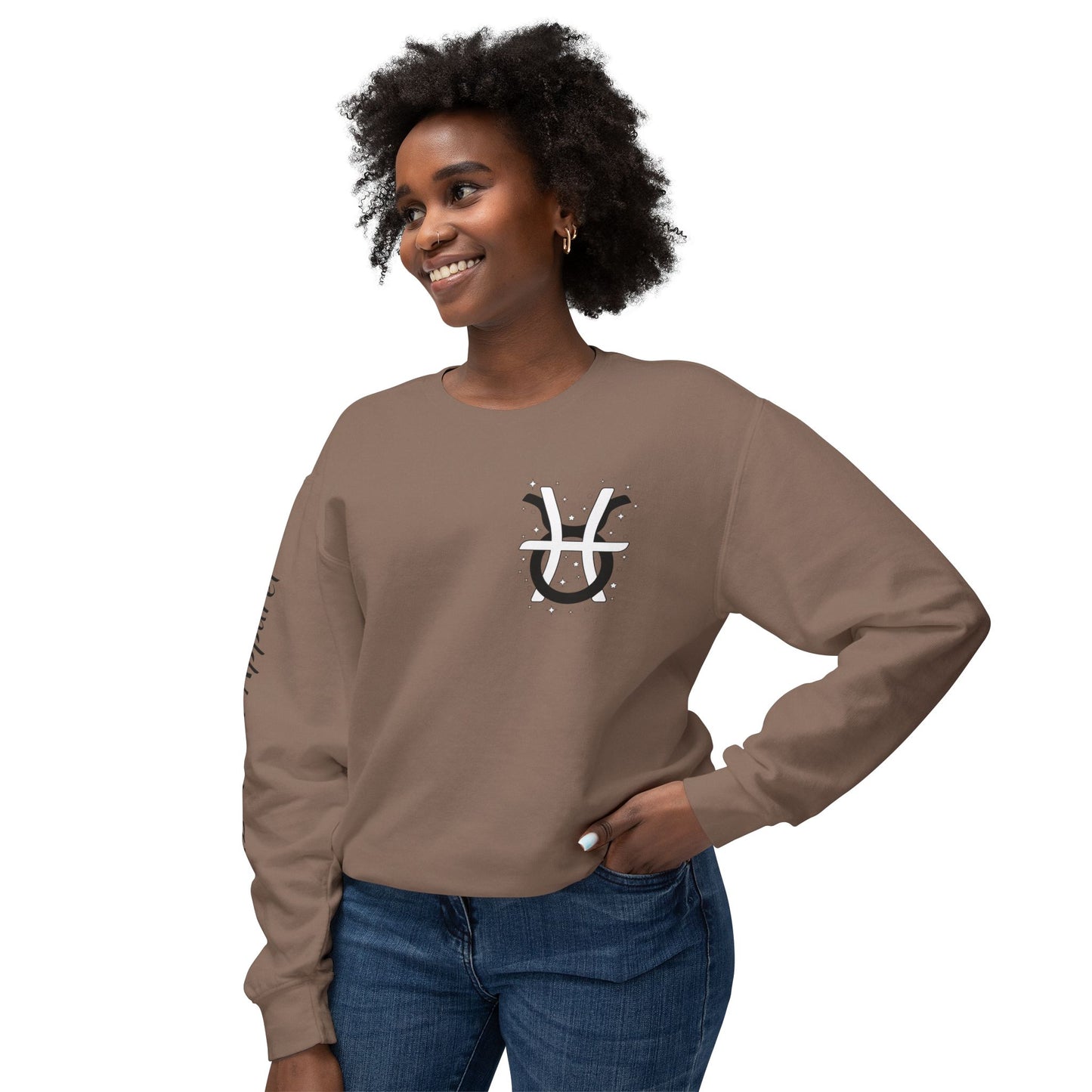 Astrology Unisex Sweatshirt - Taurus/Pisces Love Symbols