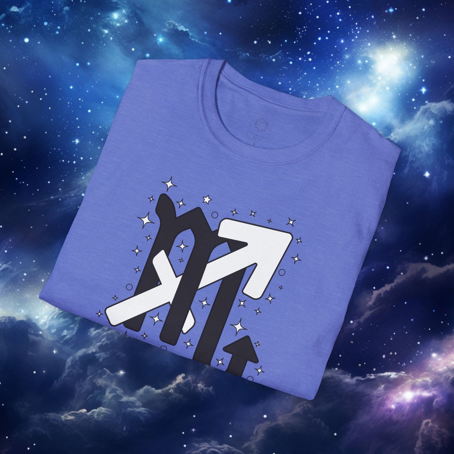 Astrology Zodiac Unisex Softstyle T-Shirt Scorpio and Sagittarius with Love Description