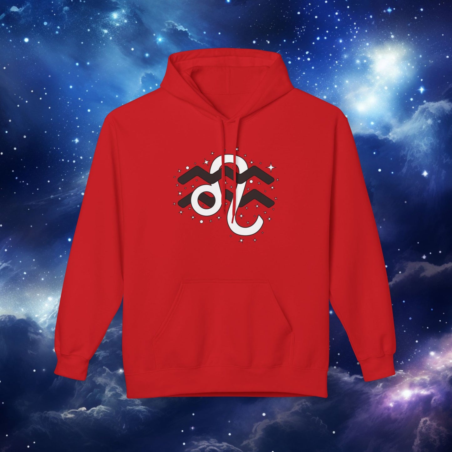 Astrology Zodiac Pairing Hoodie - Aquarius and Leo Love Description