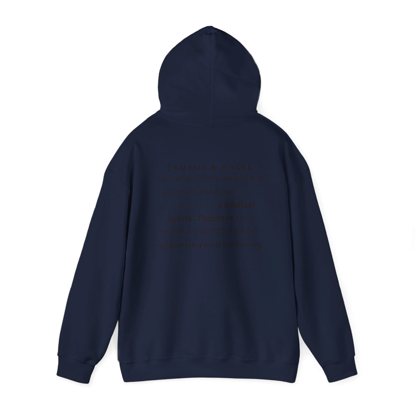 Zodiac Hoodie with Taurus and Pisces Design 2