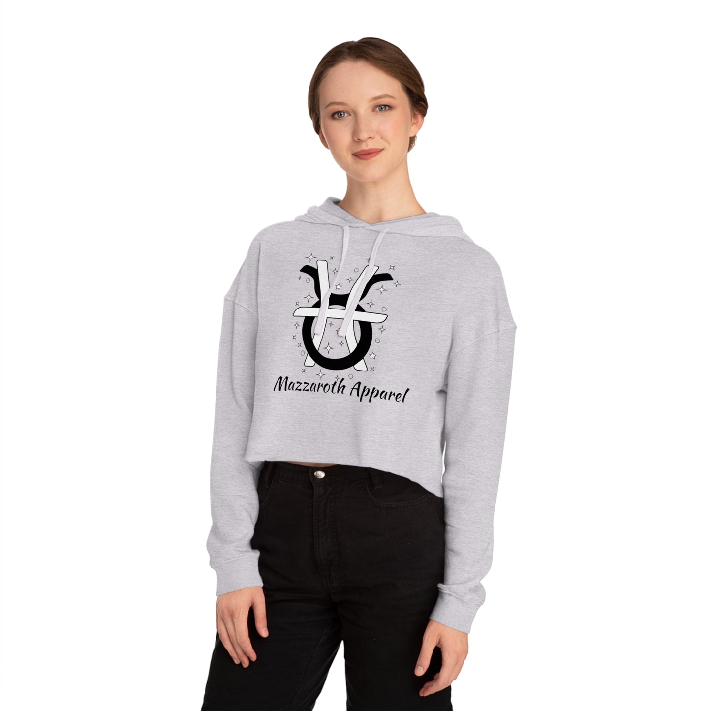Cropped Hoodie Taurus Pisces Love Description Sweatshirt