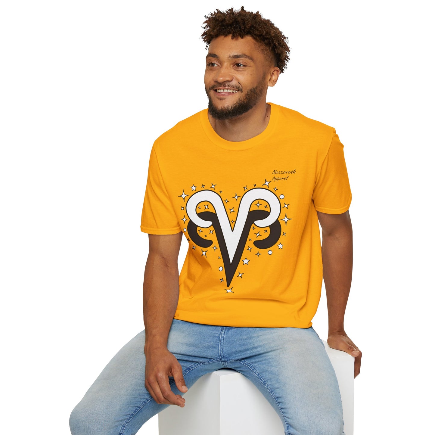 Zodiac Pairing Aries and Aries Astrology Unisex Tee with Love Description