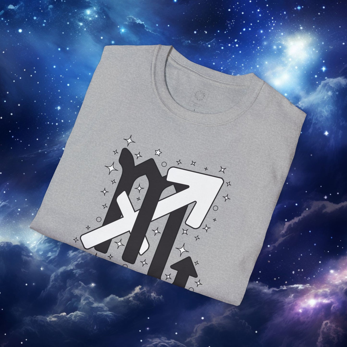 Astrology Zodiac Unisex Softstyle T-Shirt Scorpio and Sagittarius with Love Description