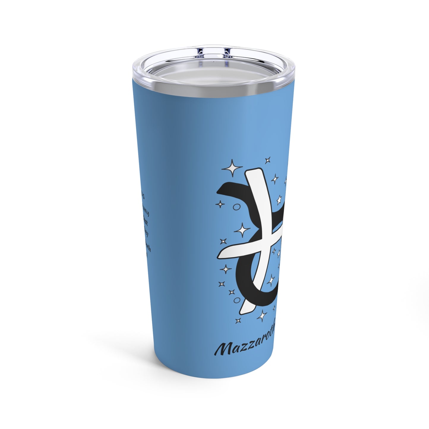 Zodiac Tumbler 20oz - Taurus/Pisces Intertwine Design
