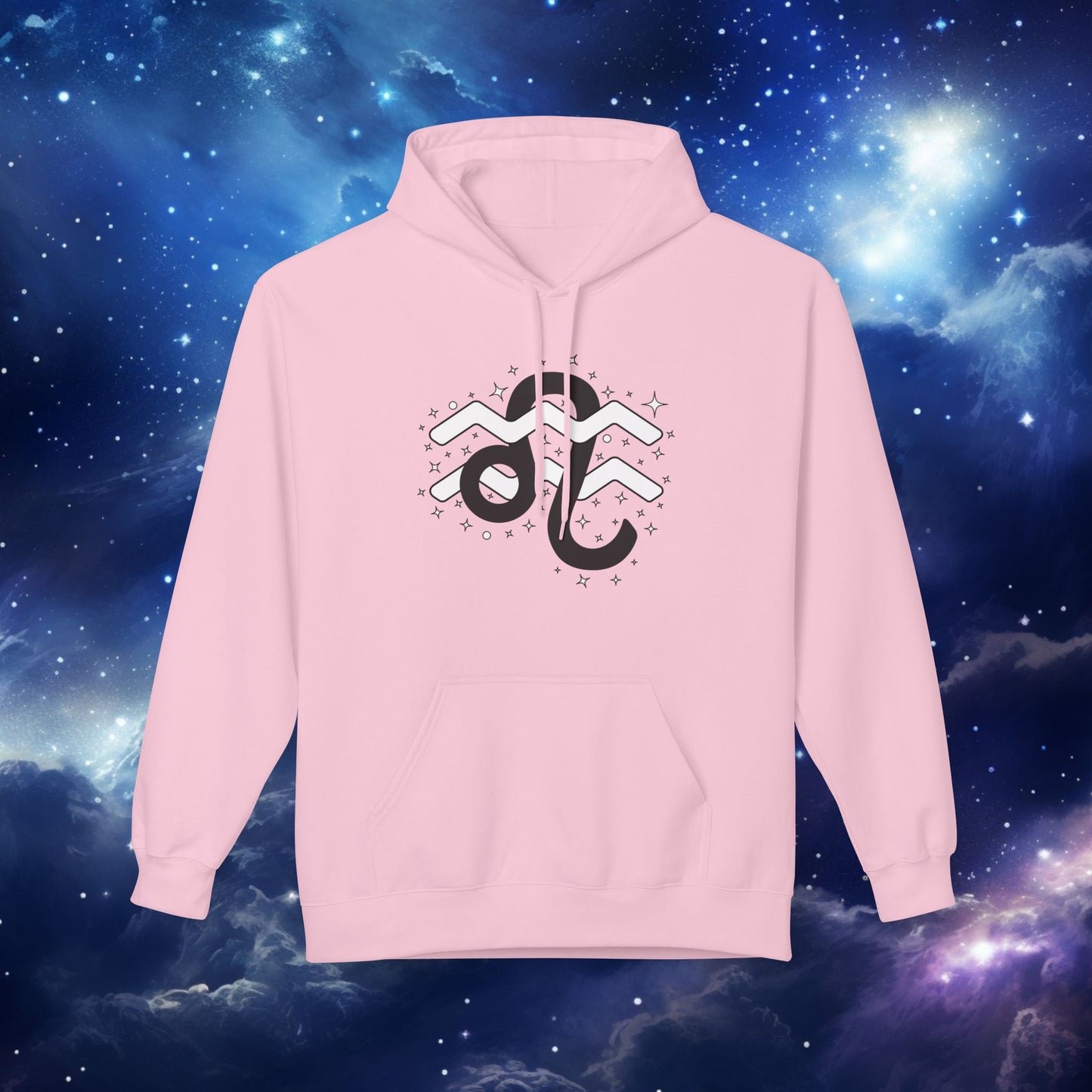 Astrology Zodiac Pairing Hoodie - Leo and Aquarius Love Description