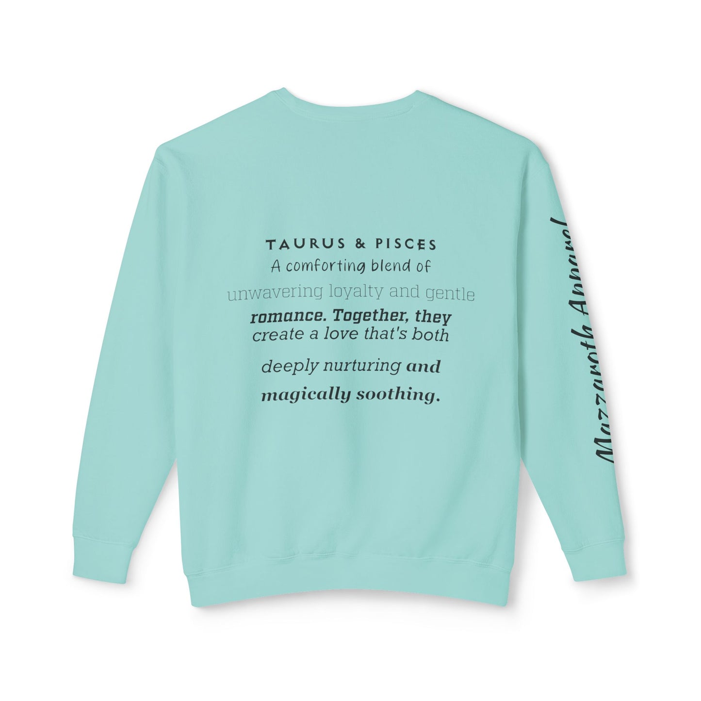 Astrology Unisex Sweatshirt - Taurus/Pisces Love Symbols