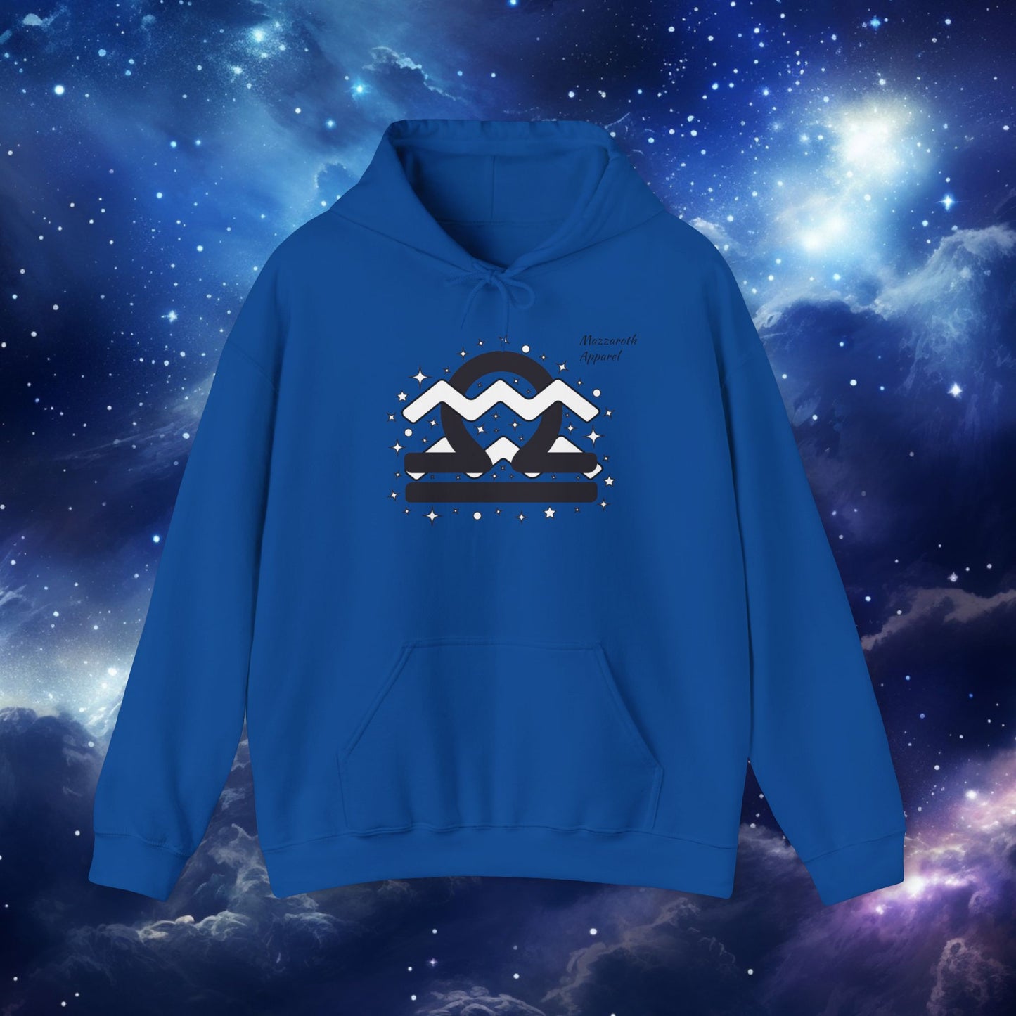 Astrology Zodiac Hoodie - Libra and Aquarius Love Description