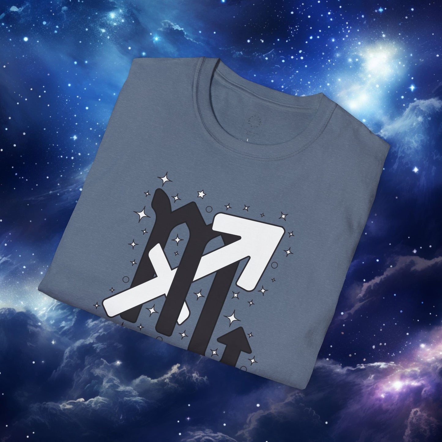 Astrology Zodiac Unisex Softstyle T-Shirt Scorpio and Sagittarius with Love Description