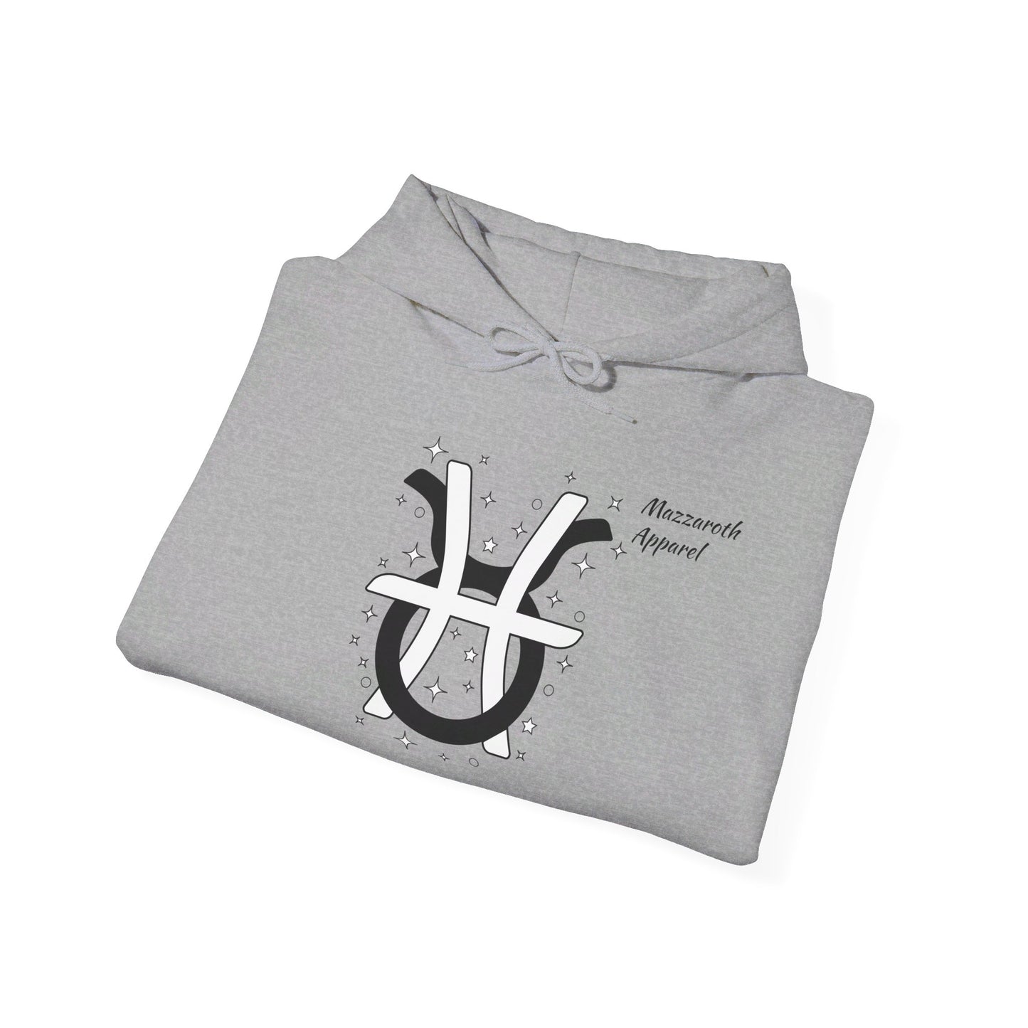 Couples Zodiac Hoodie with Taurus and Pisces Design