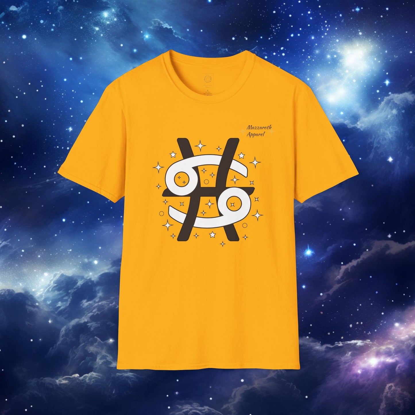 Pisces Cancer Astrology Unisex Tee, Zodiac Inspired T-shirt, Custom Personalized Tee, Sweetest Day Gift for Him