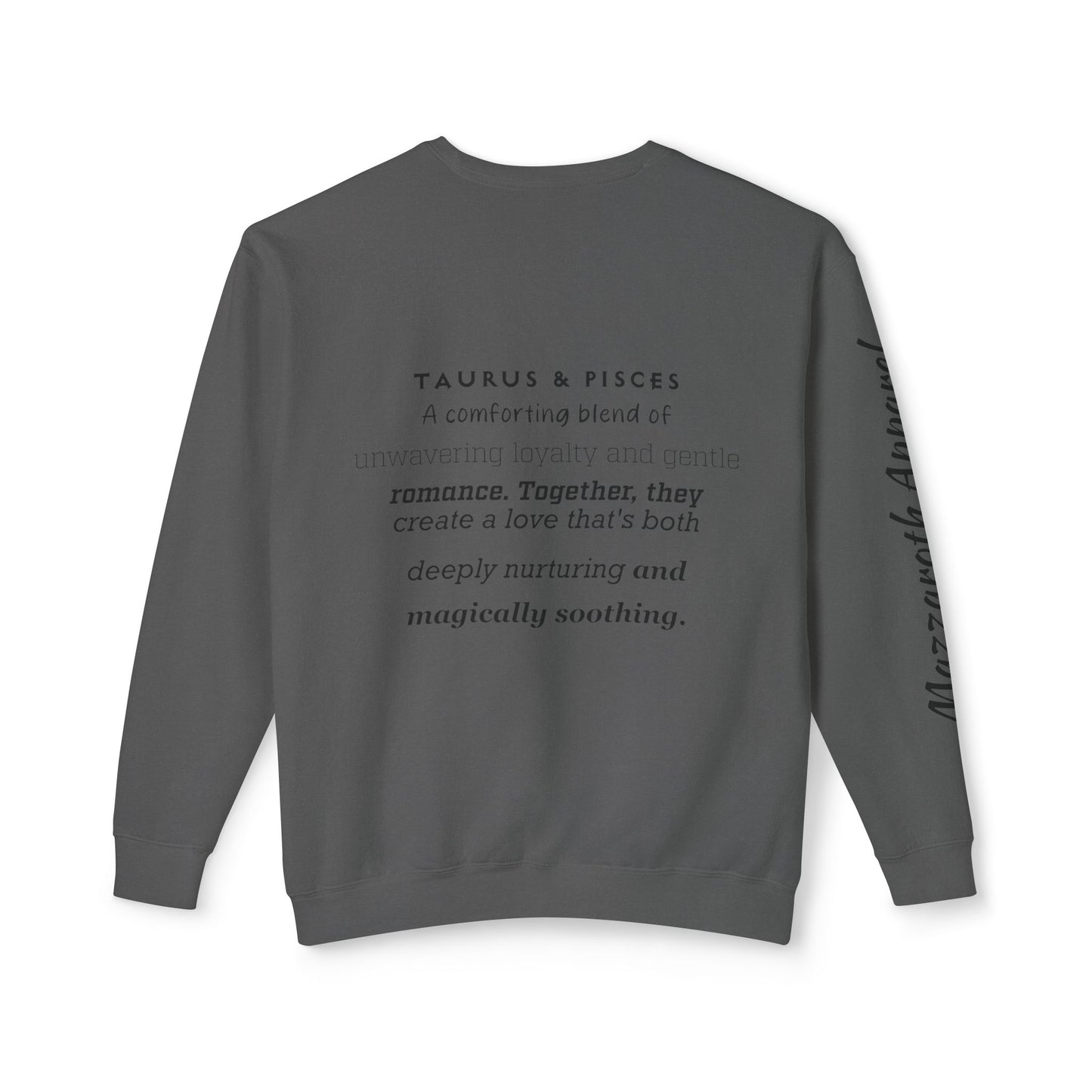 Astrology Unisex Sweatshirt - Taurus/Pisces Love Symbols