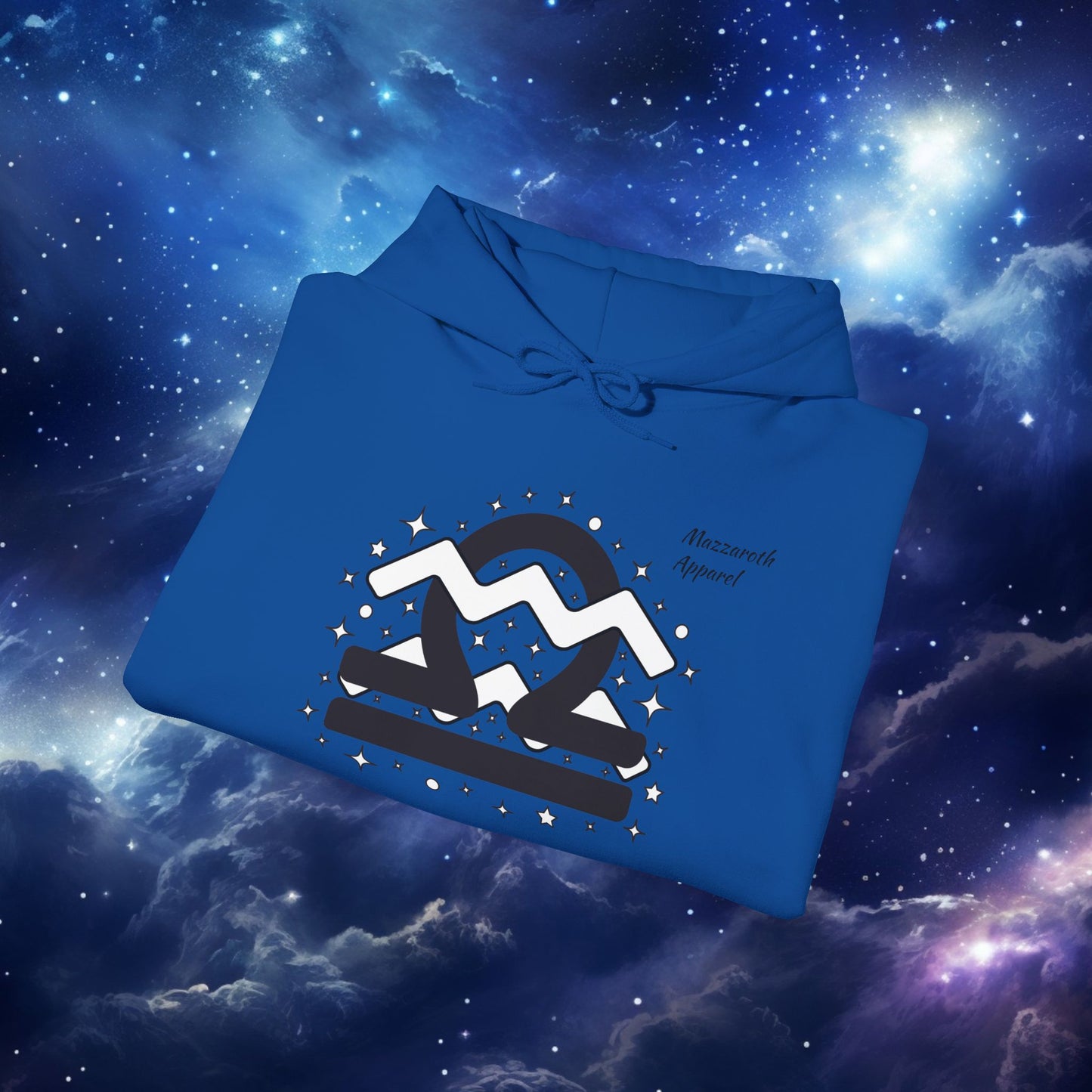 Astrology Zodiac Hoodie - Libra and Aquarius Love Description