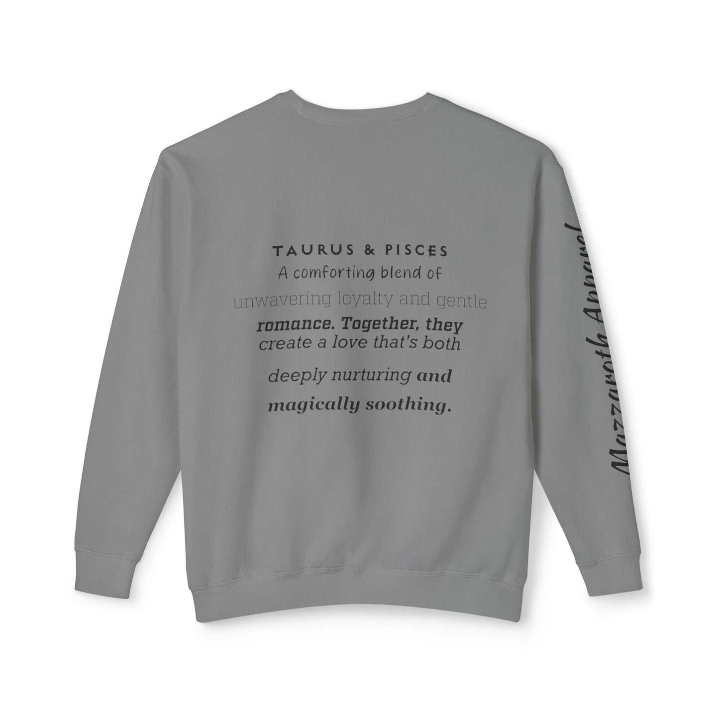 Astrology Unisex Sweatshirt - Taurus/Pisces Love Symbols