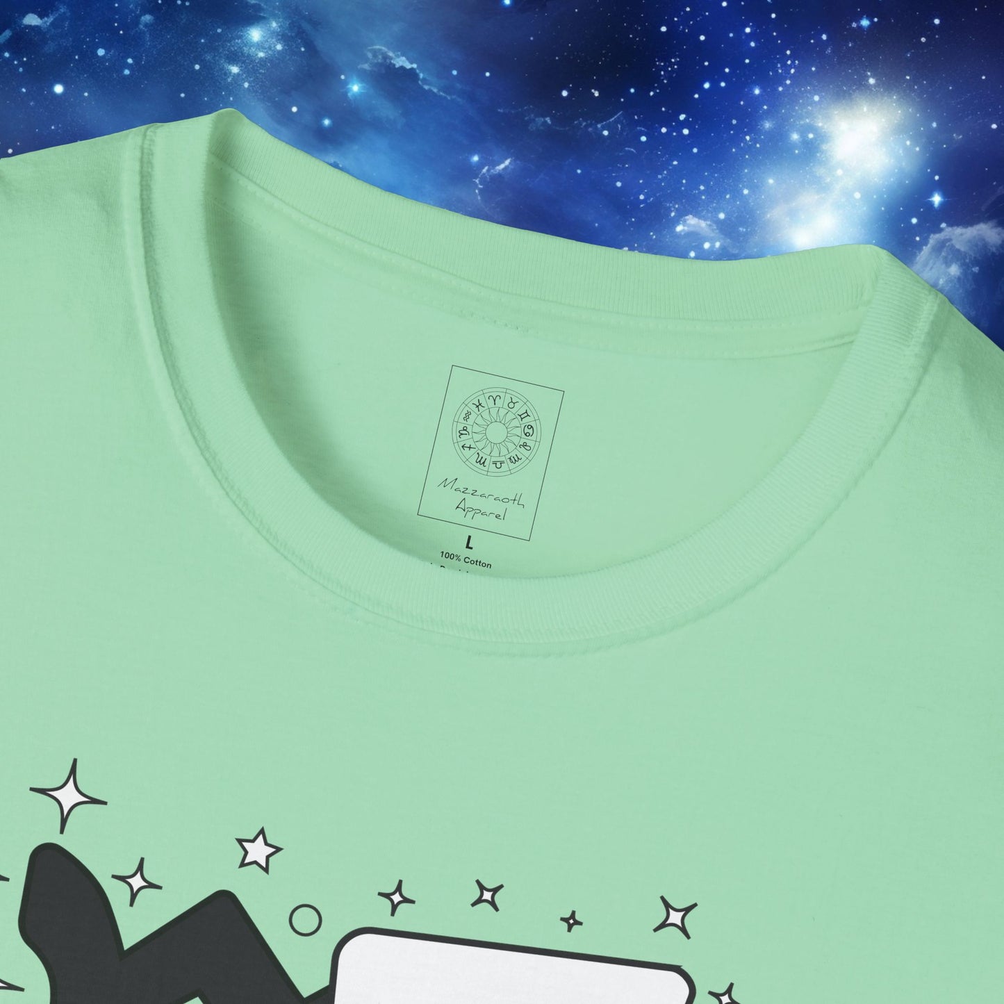 Astrology Zodiac Unisex Softstyle T-Shirt Scorpio and Sagittarius with Love Description