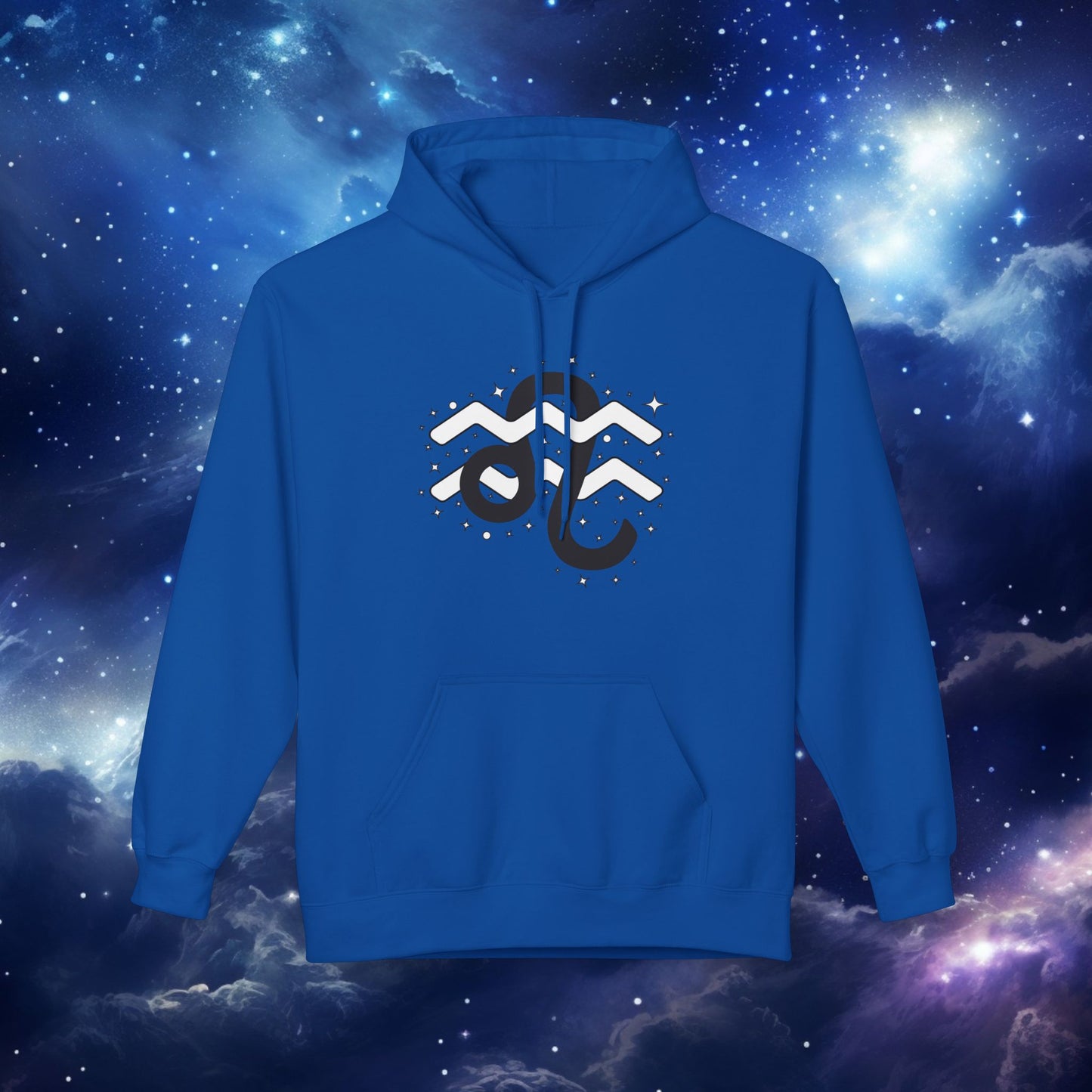 Astrology Zodiac Pairing Hoodie - Leo and Aquarius Love Description