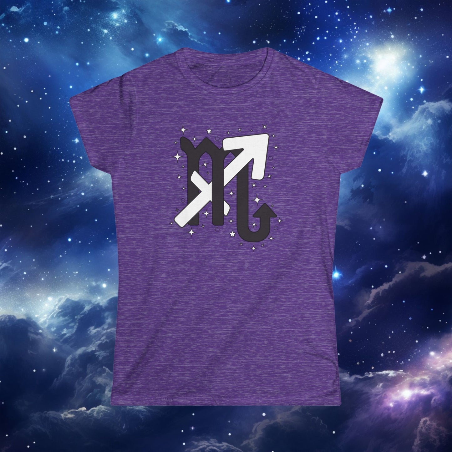 Astrology Zodiac Women's Softstyle Tee Scorpio and Sagittarius with Love Description