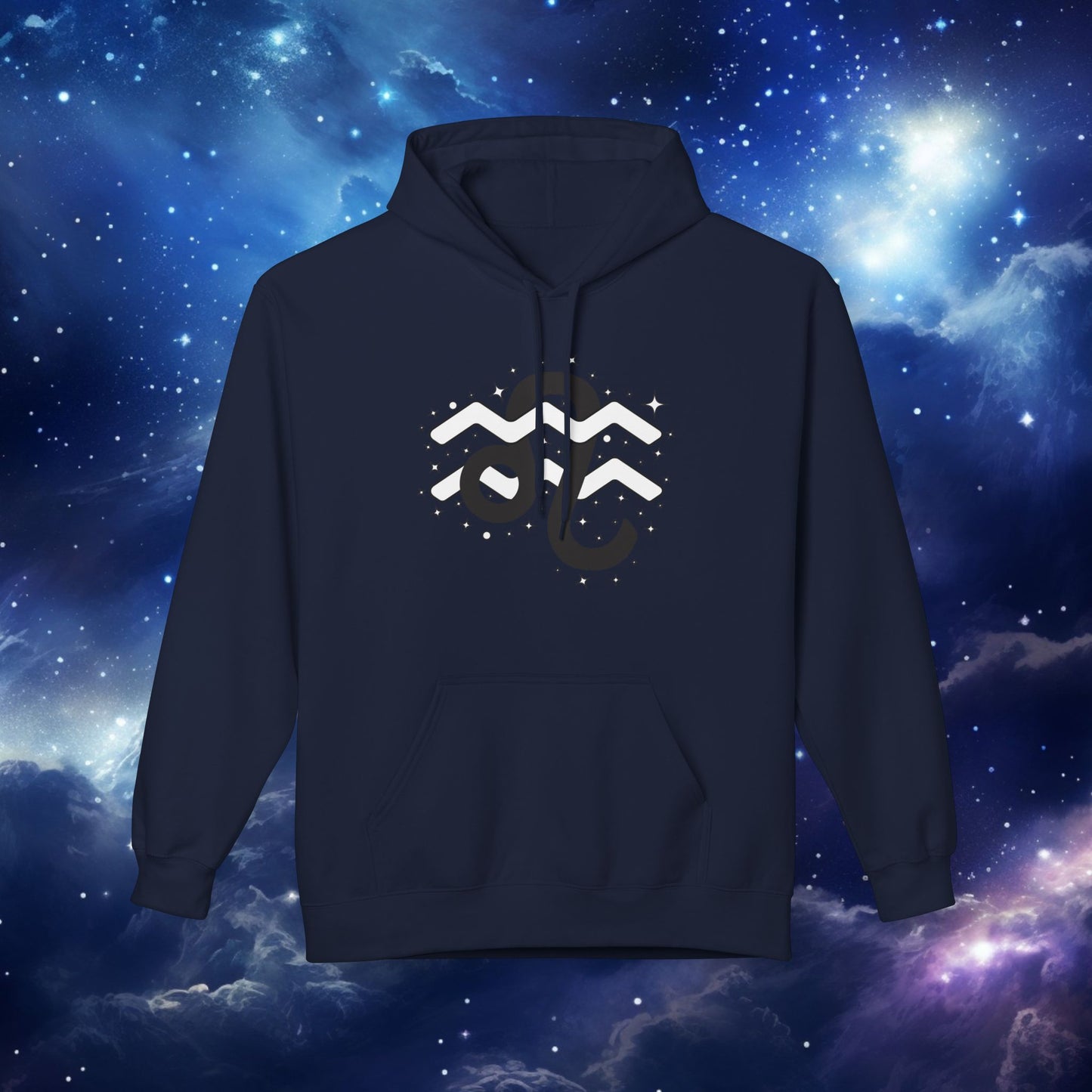 Astrology Zodiac Pairing Hoodie - Leo and Aquarius Love Description