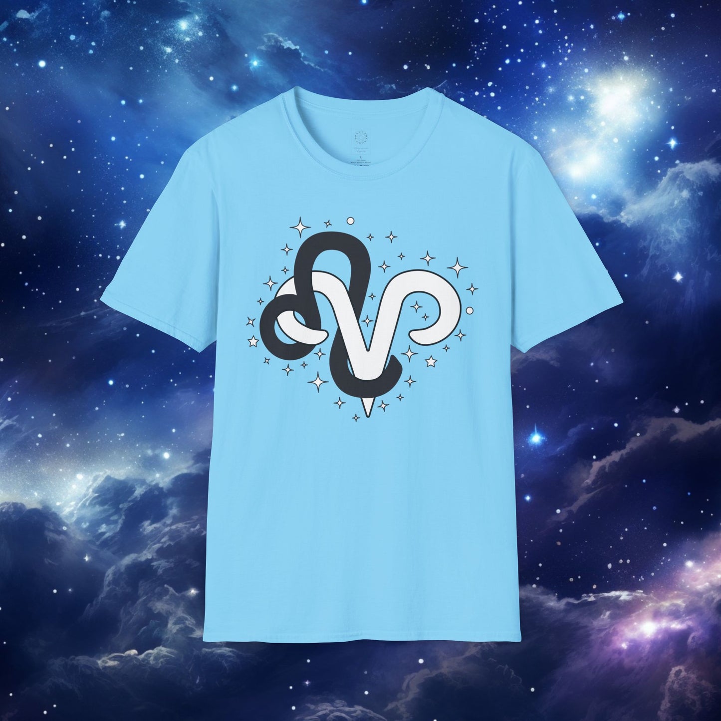 Astrology Symbol Unisex T-Shirt Leo Aries Love Description