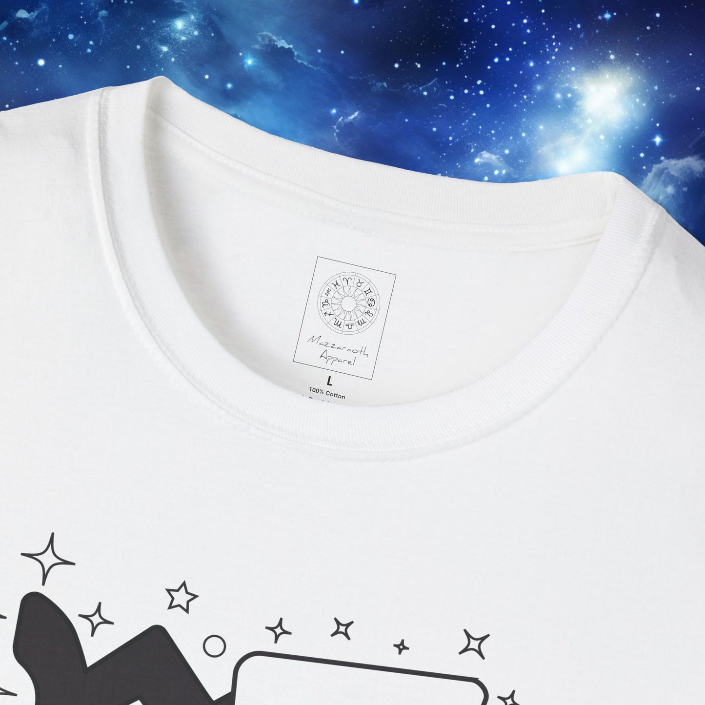 Astrology Zodiac Unisex Softstyle T-Shirt Scorpio and Sagittarius with Love Description