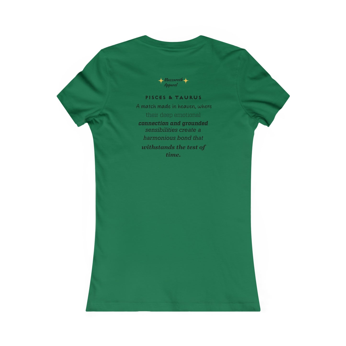 Women's Favorite Tee Pisces/Taurus Couples Shirt 2