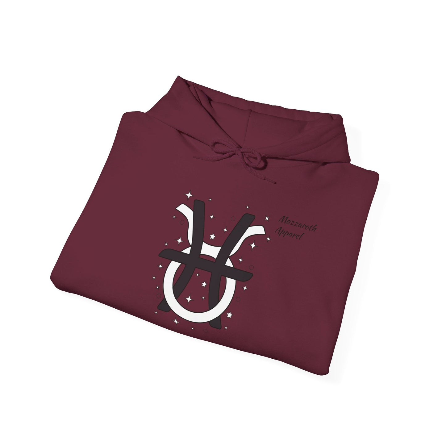Couples Zodiac Hoodie with Pisces and Taurus Design 2