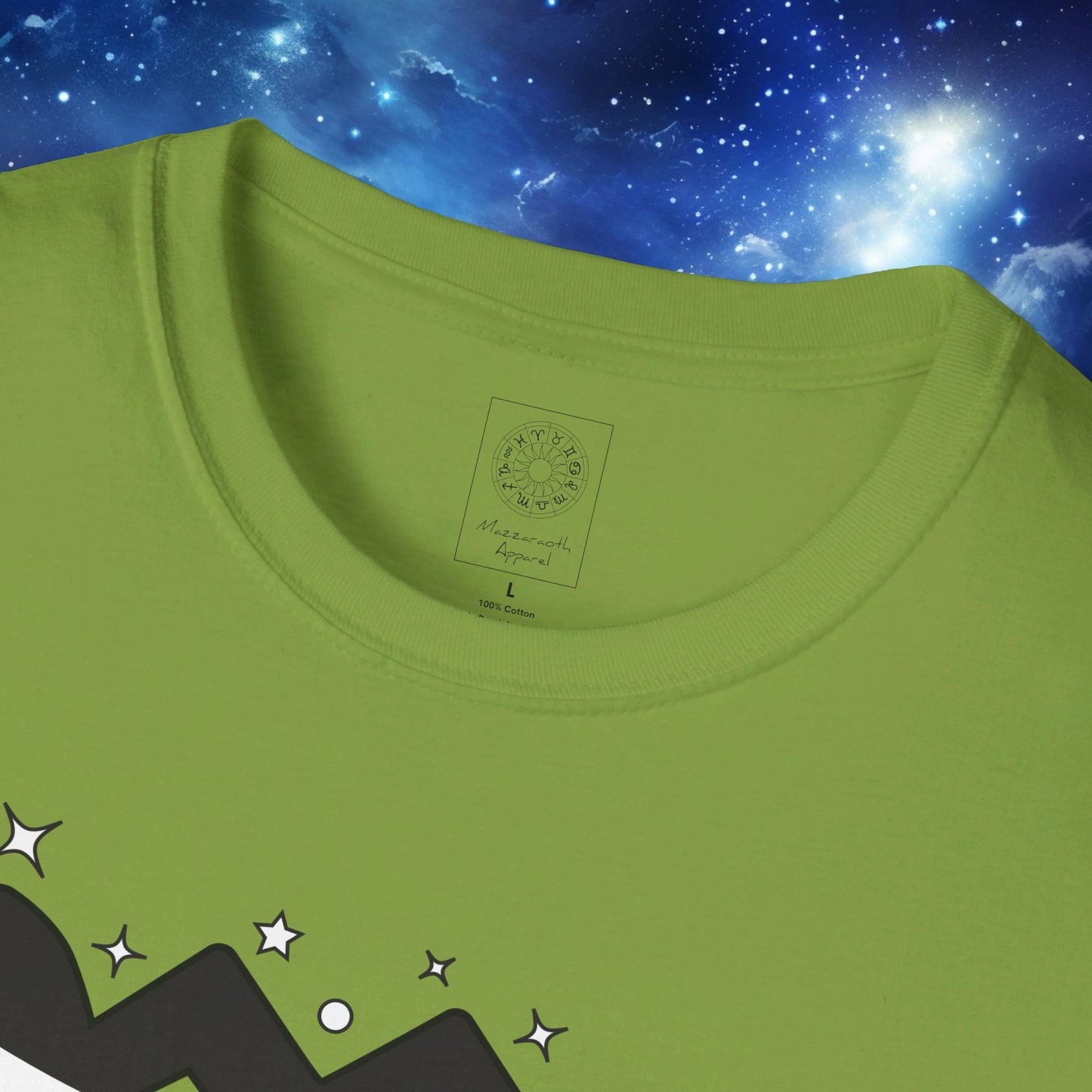 Astrology Zodiac Unisex Softstyle T-Shirt with Virgo and Gemini Symbols and Love Description