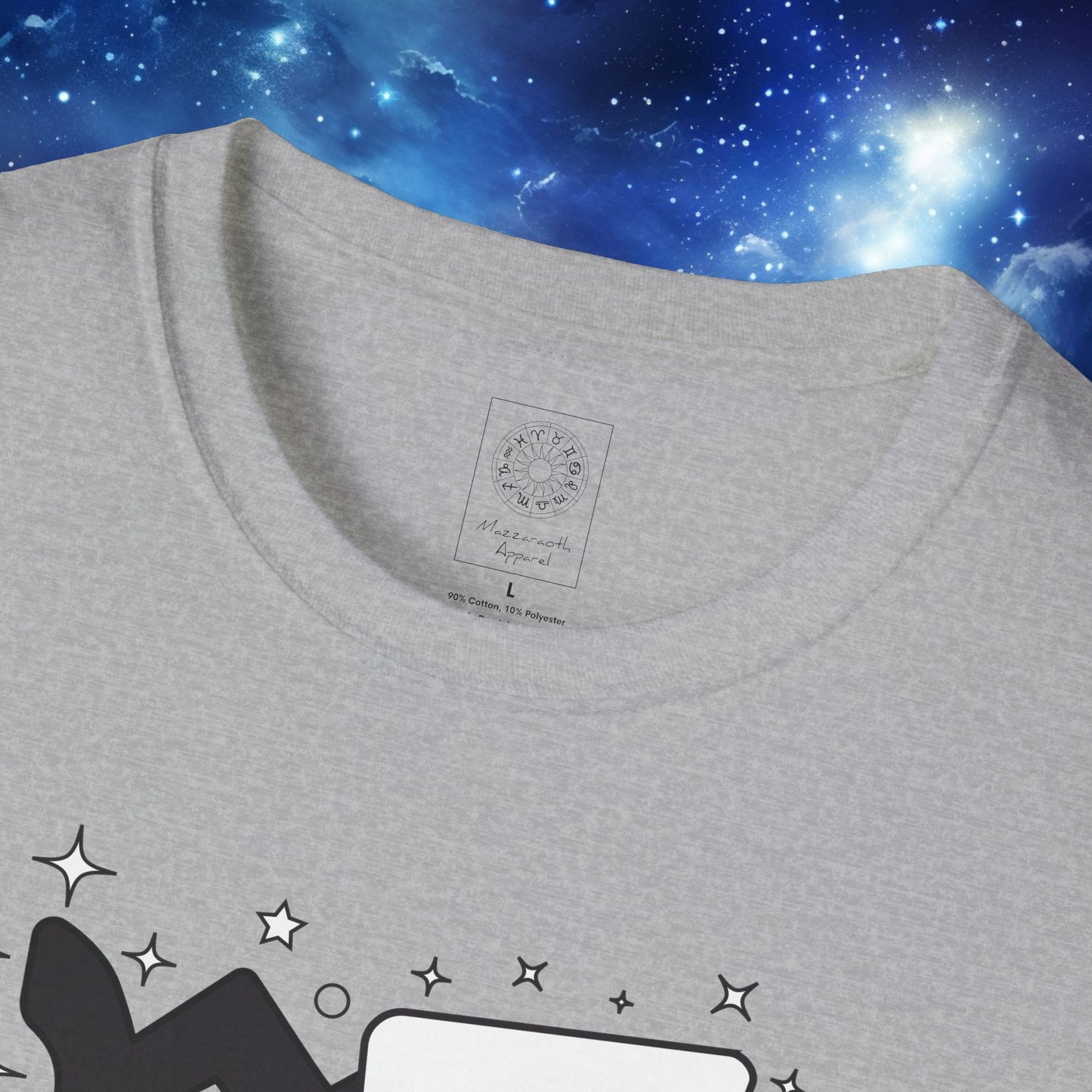 Astrology Zodiac Unisex Softstyle T-Shirt Scorpio and Sagittarius with Love Description